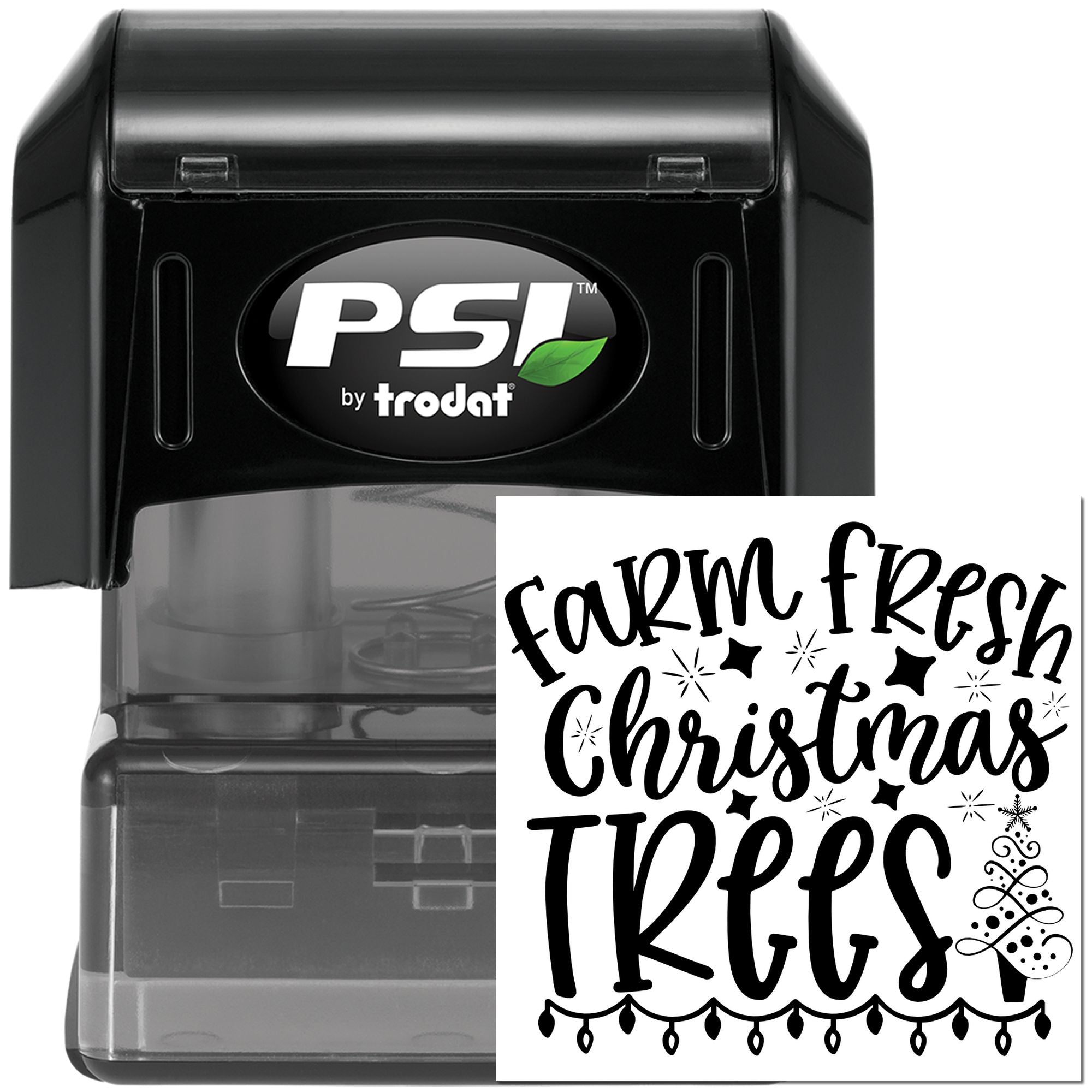 Pre-Inked Farm Fresh Reeds Mini Card Stamp