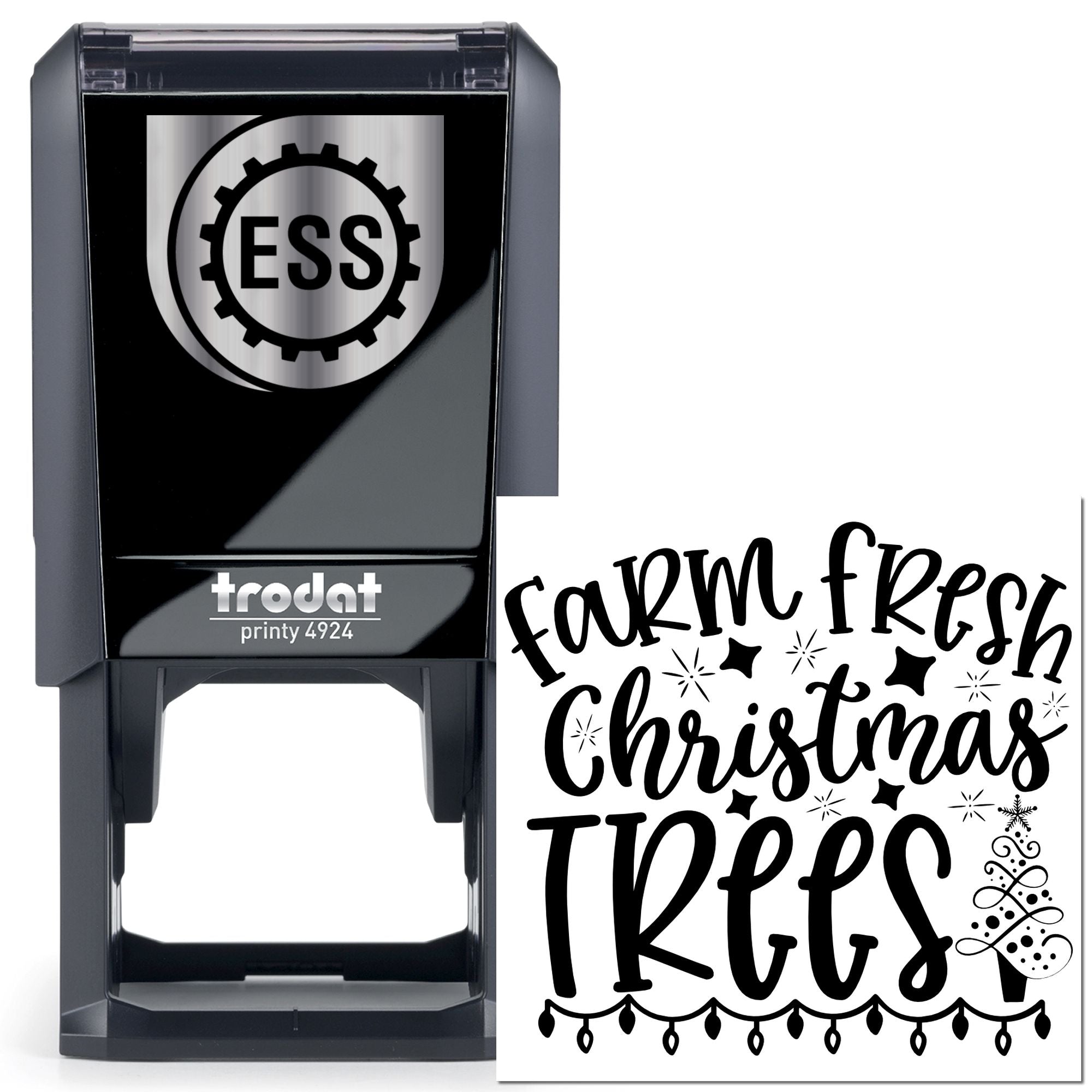 Self-Inking Farm Fresh Tag Stamp