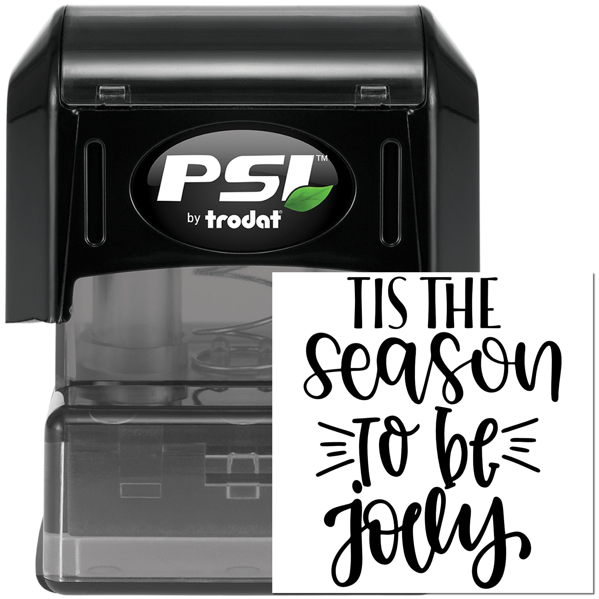 Pre-Inked Tis The Season Postcard Stamp