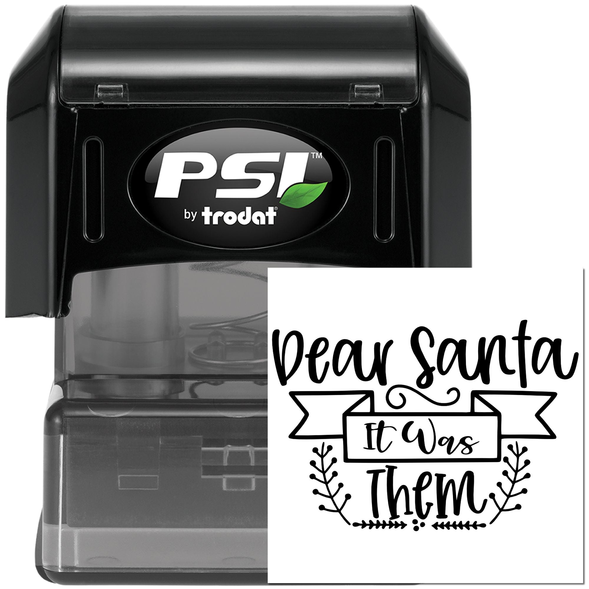 Pre-Inked It Was Them Crafting Stamp