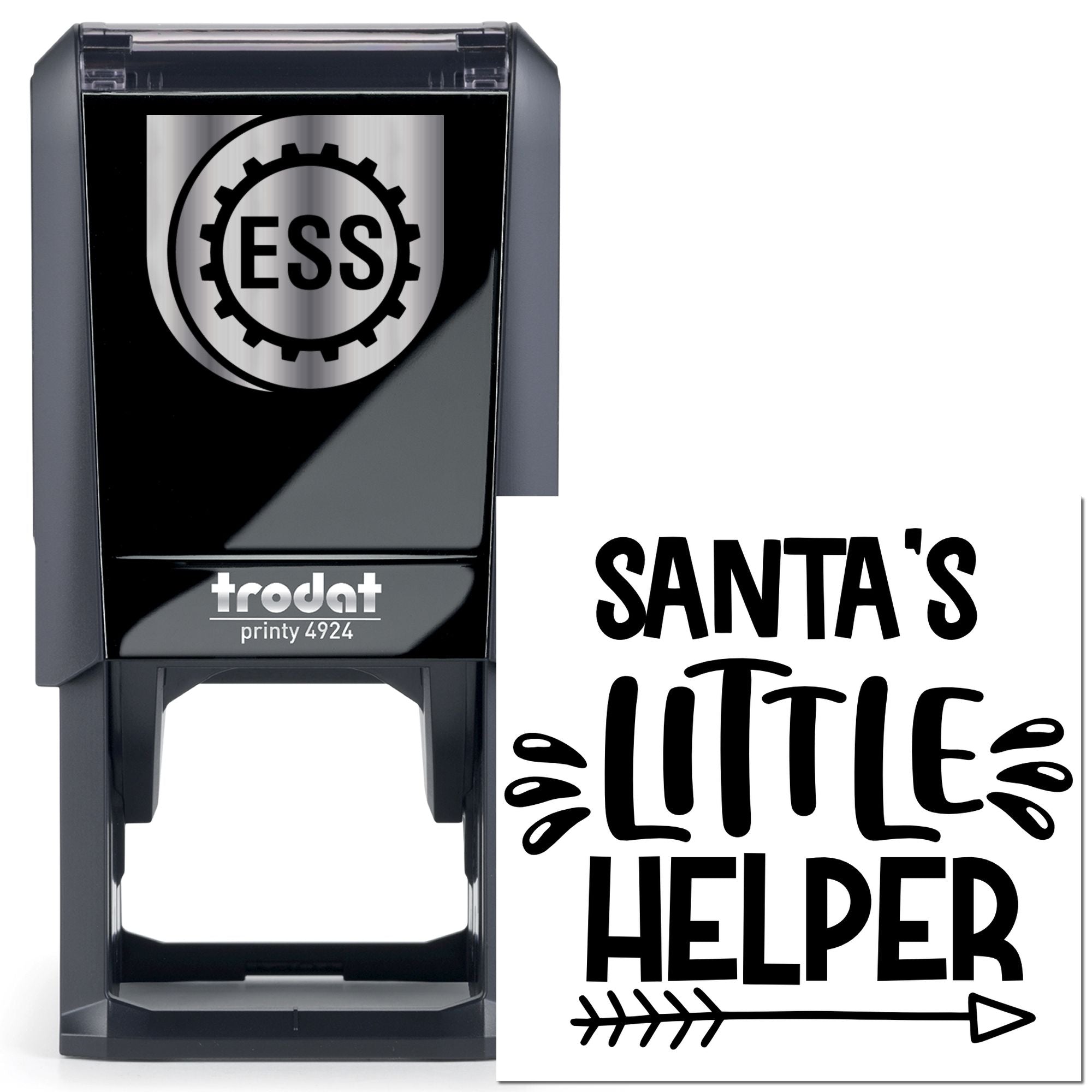 Self-Inking Little Helper Mini Card Stamp