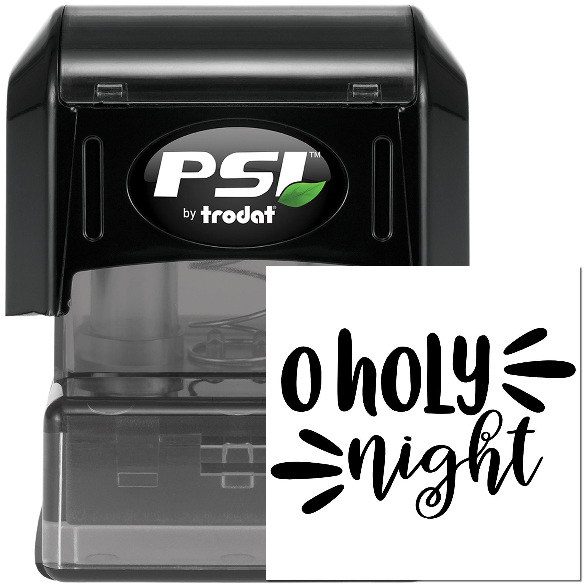 Pre-Inked O Holy Night Mini Card Stamp