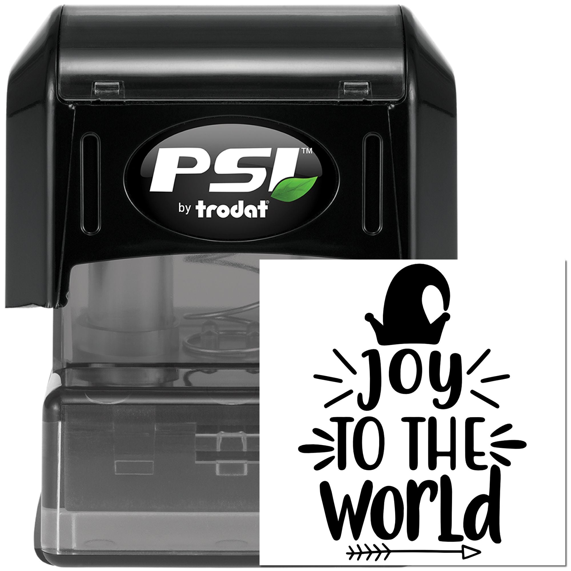 Pre-Inked Joy To World Craft Stamp