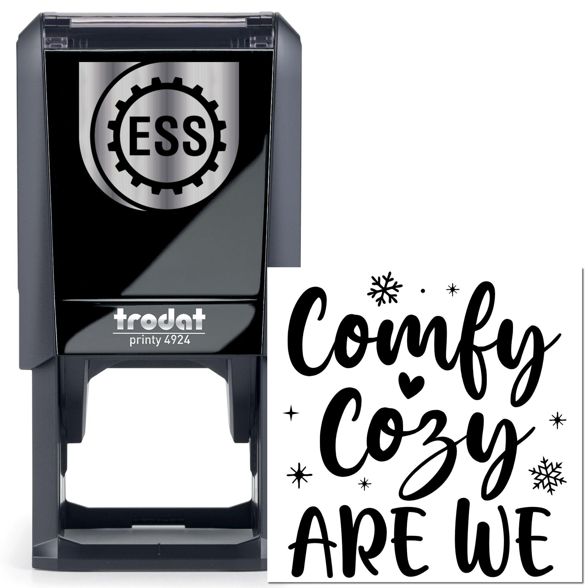 Self-Inking Comfy Cozy Craft Stamp
