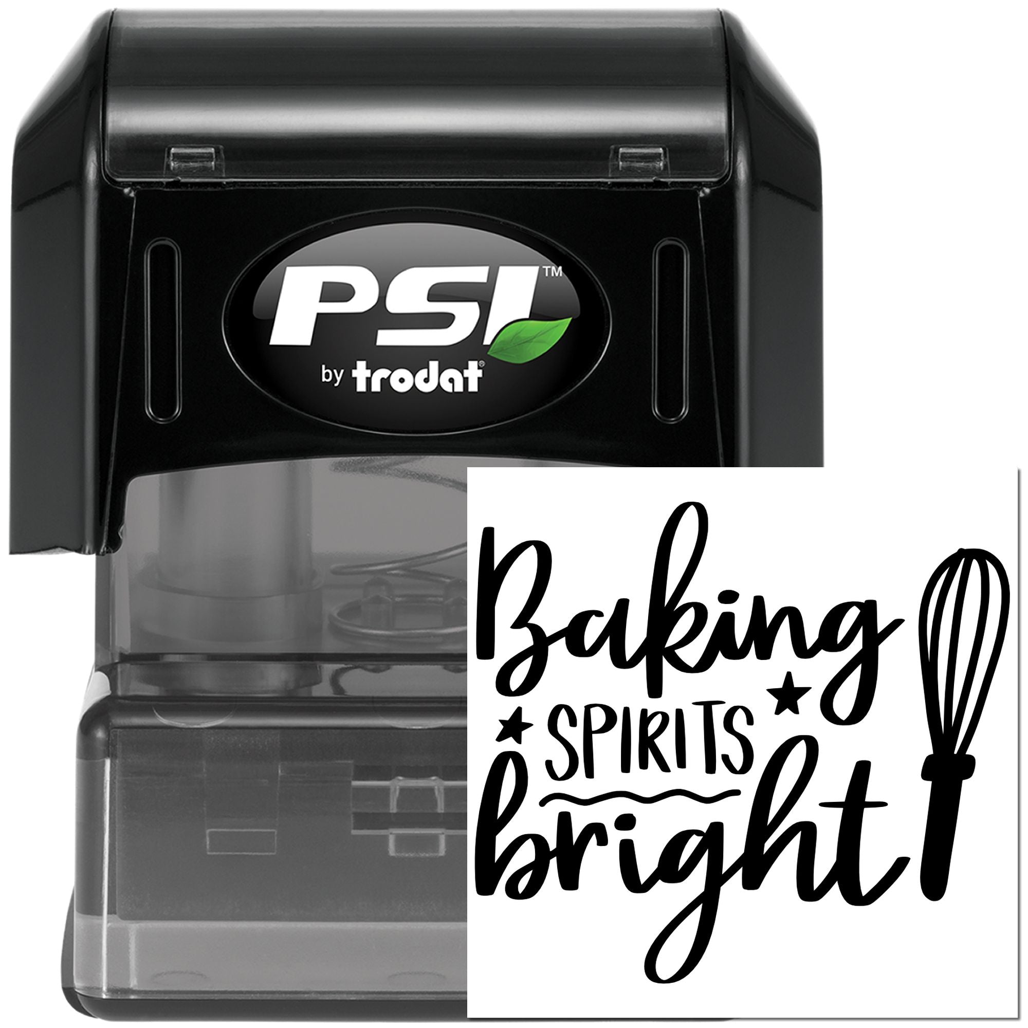 Pre-Inked Baking Spirits Bright Paper Goods Stamp