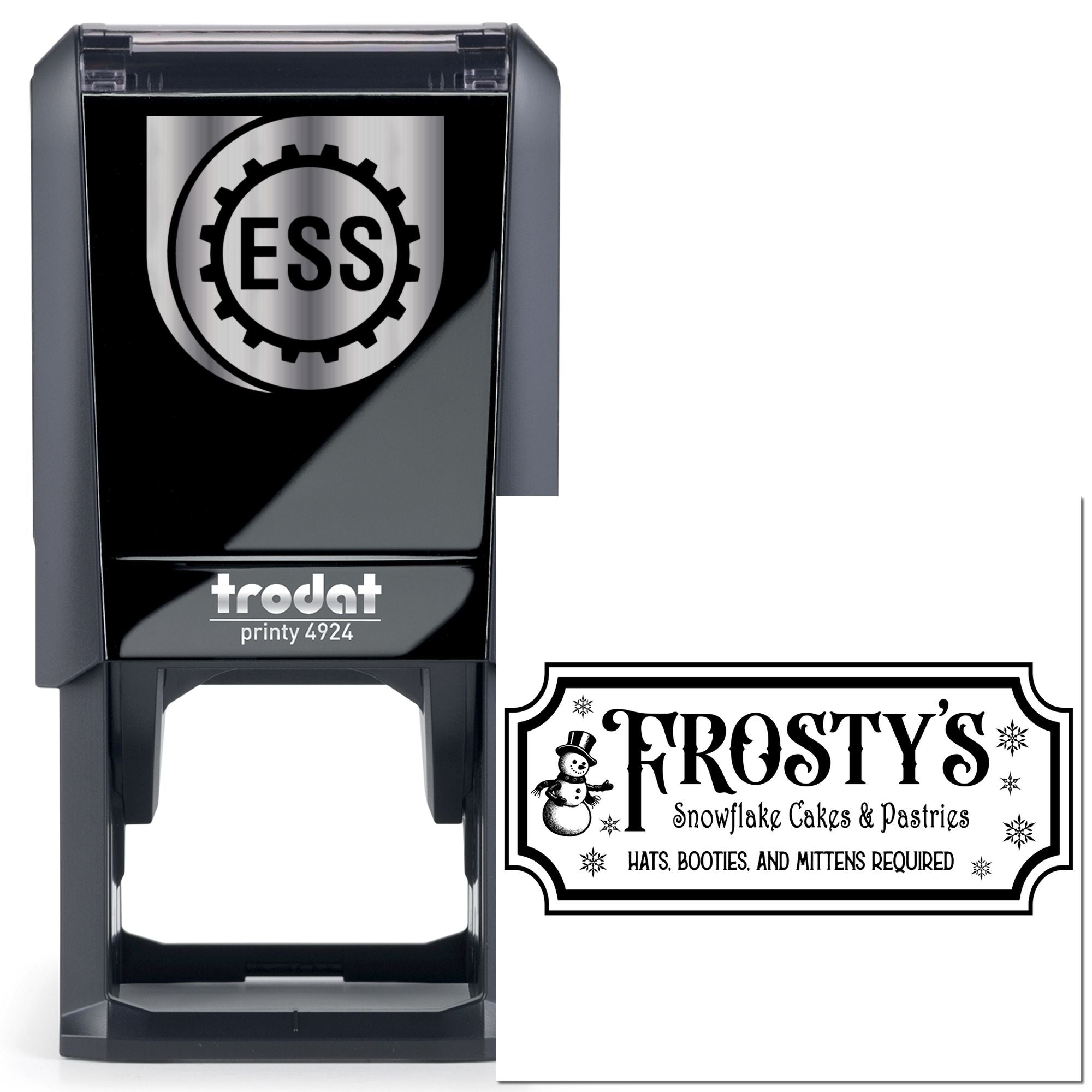 Self-Inking Frosty's Bakery Party Favor Stamp