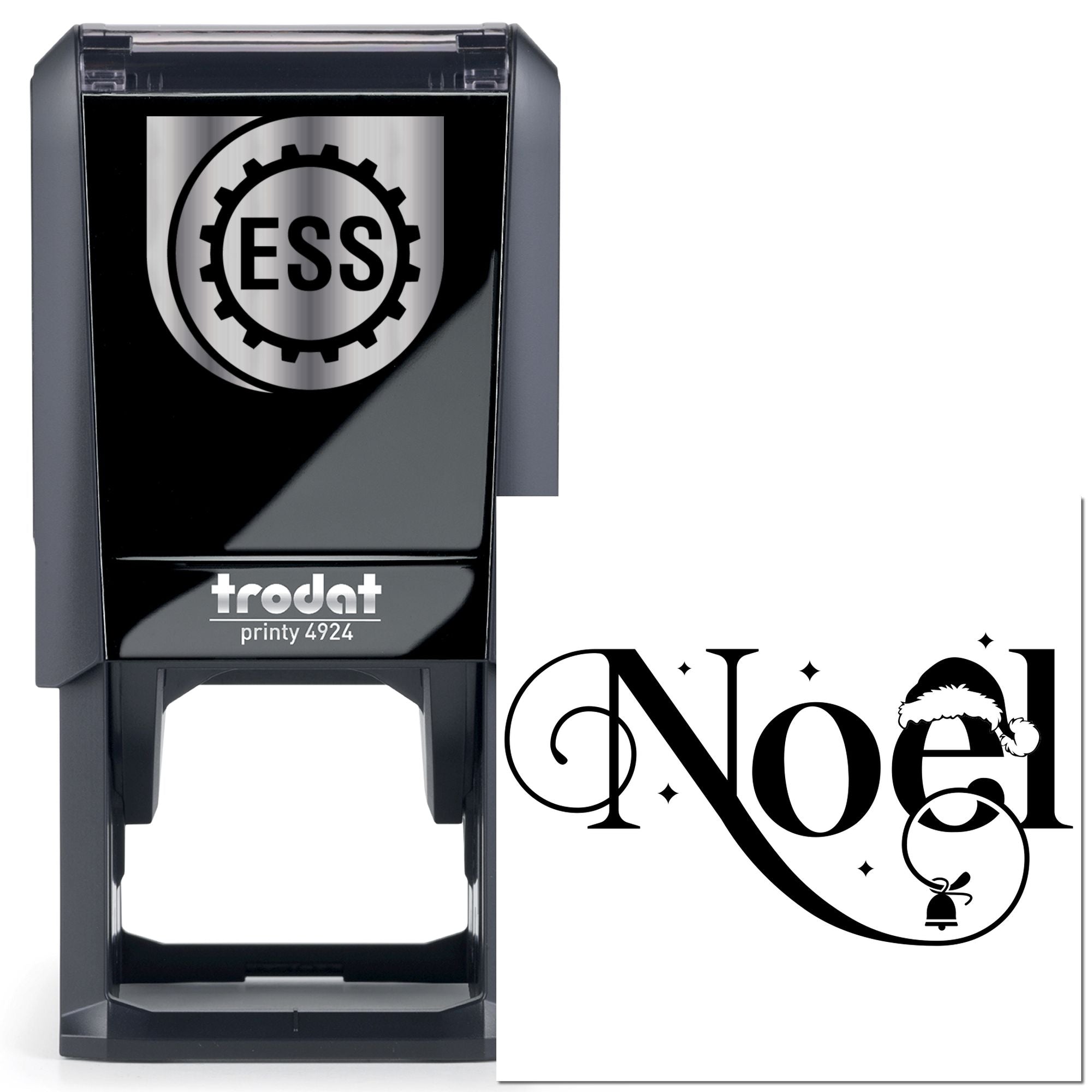 Self-Inking Festive Noel Note Card Stamp