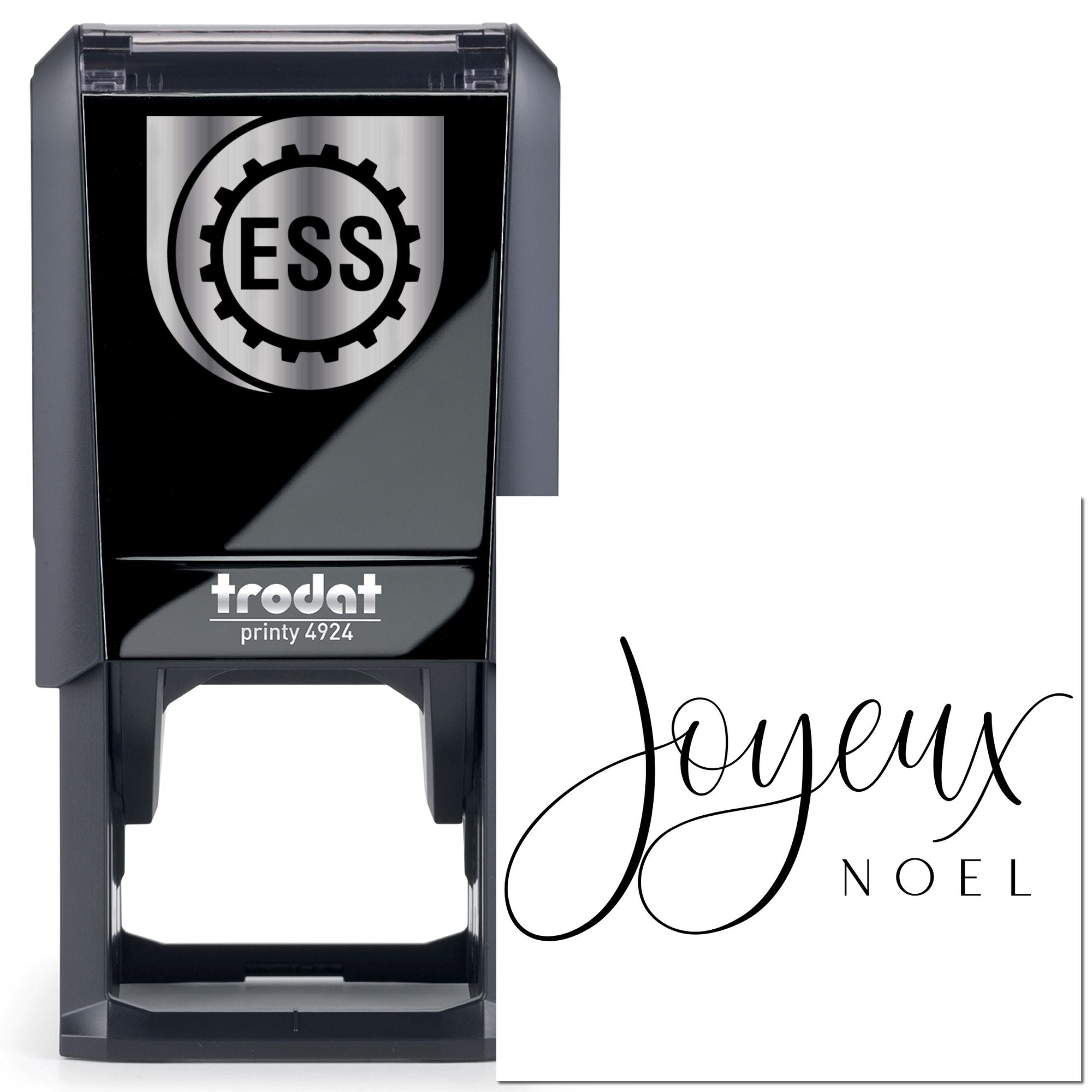 Self-Inking Joyeux Noel Craft Stamp