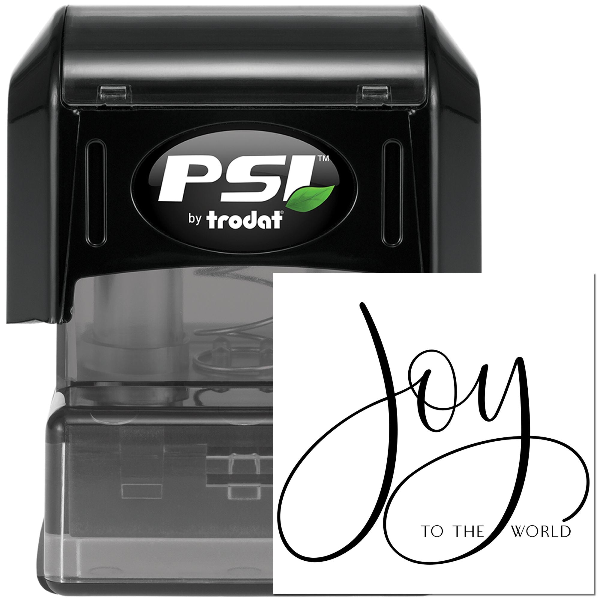 Pre-Inked Joy To The World Papercraft Stamp