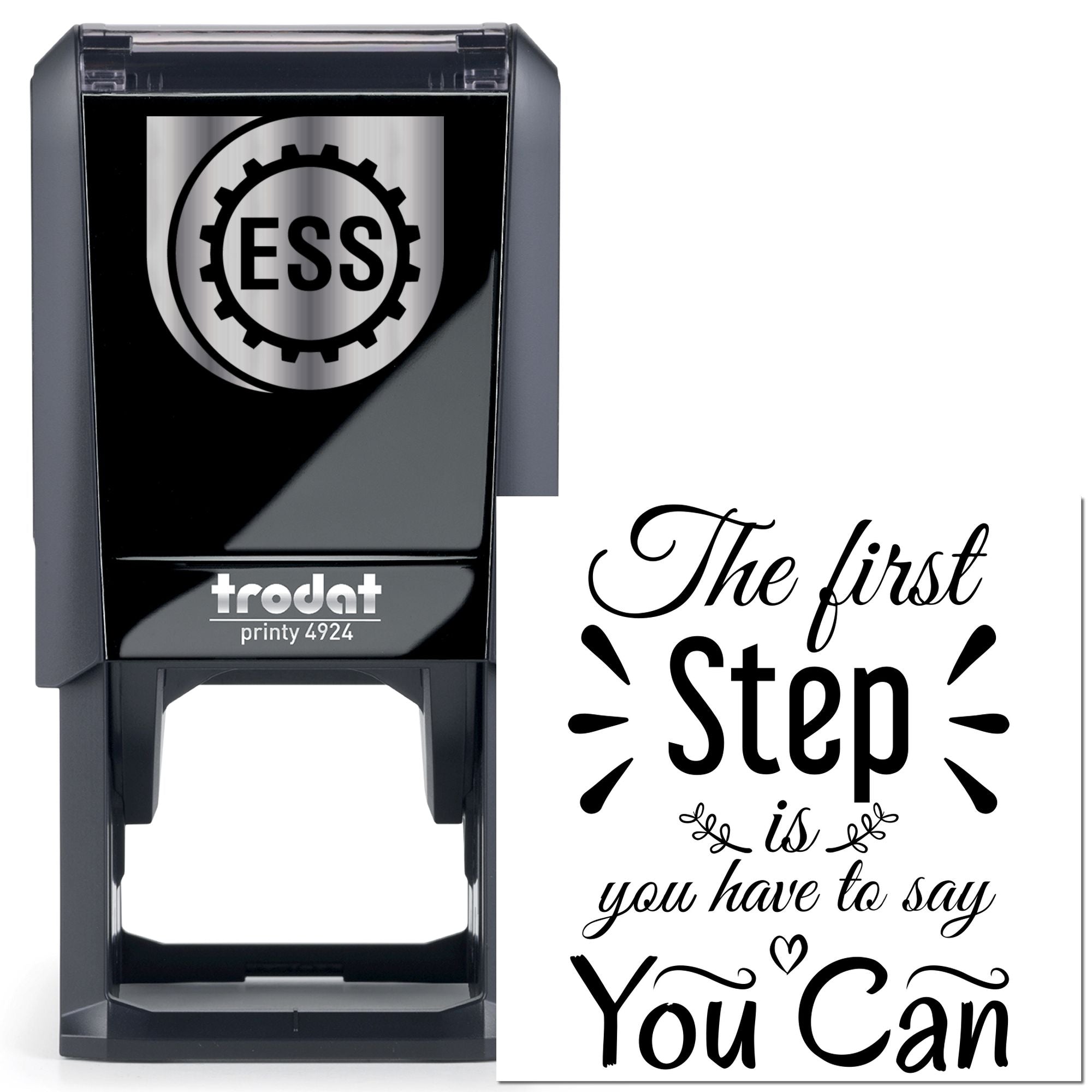 Self-Inking Motivational Quote Cardmaking Stamp