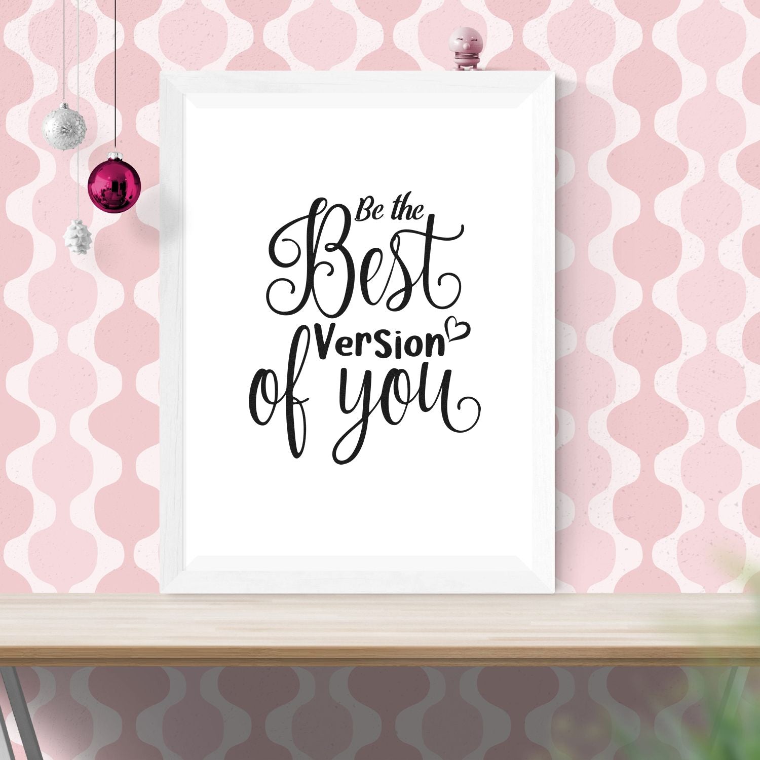 Duo Be Your Best Version Today Hand Stamp