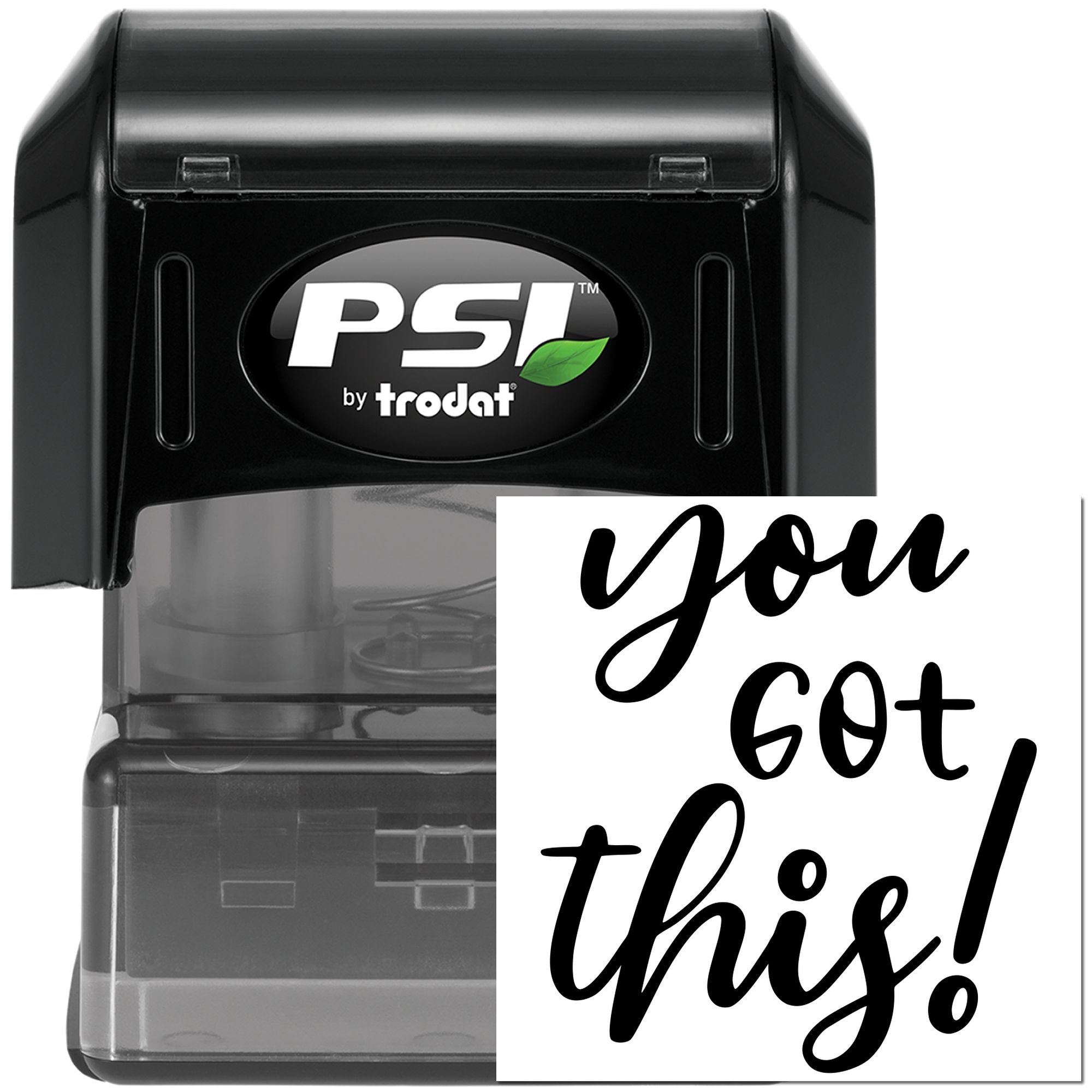 Pre-Inked You Got This Place Card Stamp