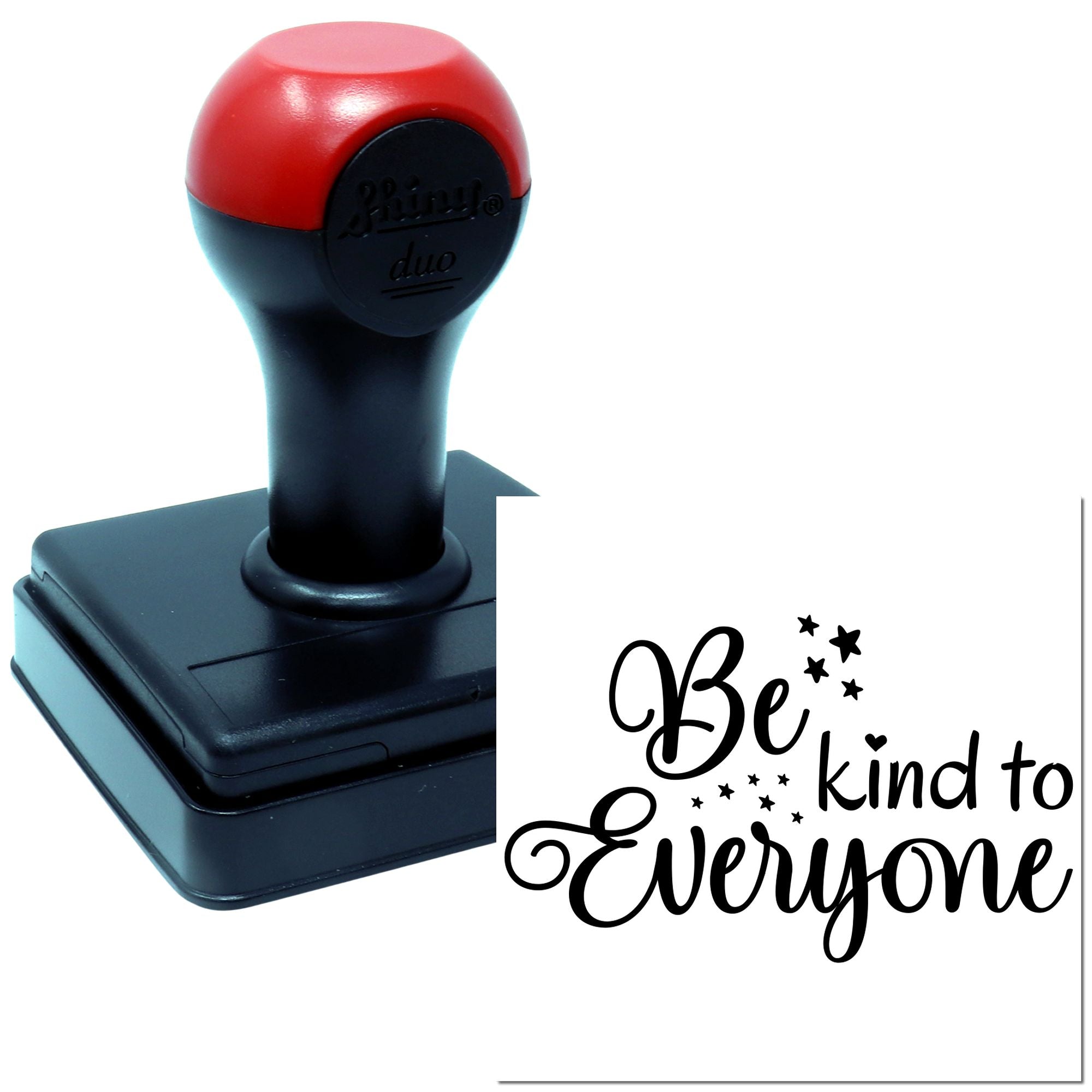 Duo Be Kind To Everyone Print Hand Stamp