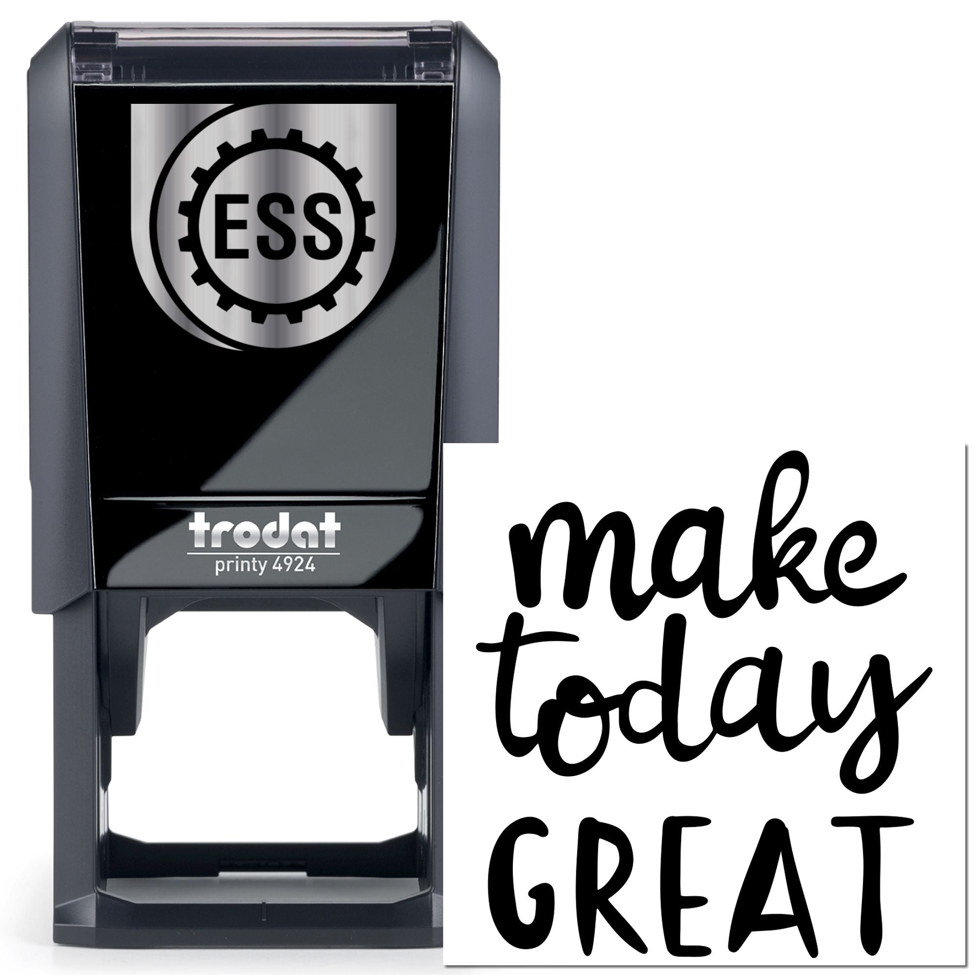 Self-Inking Motivational Quote Scrapbooking Stamp