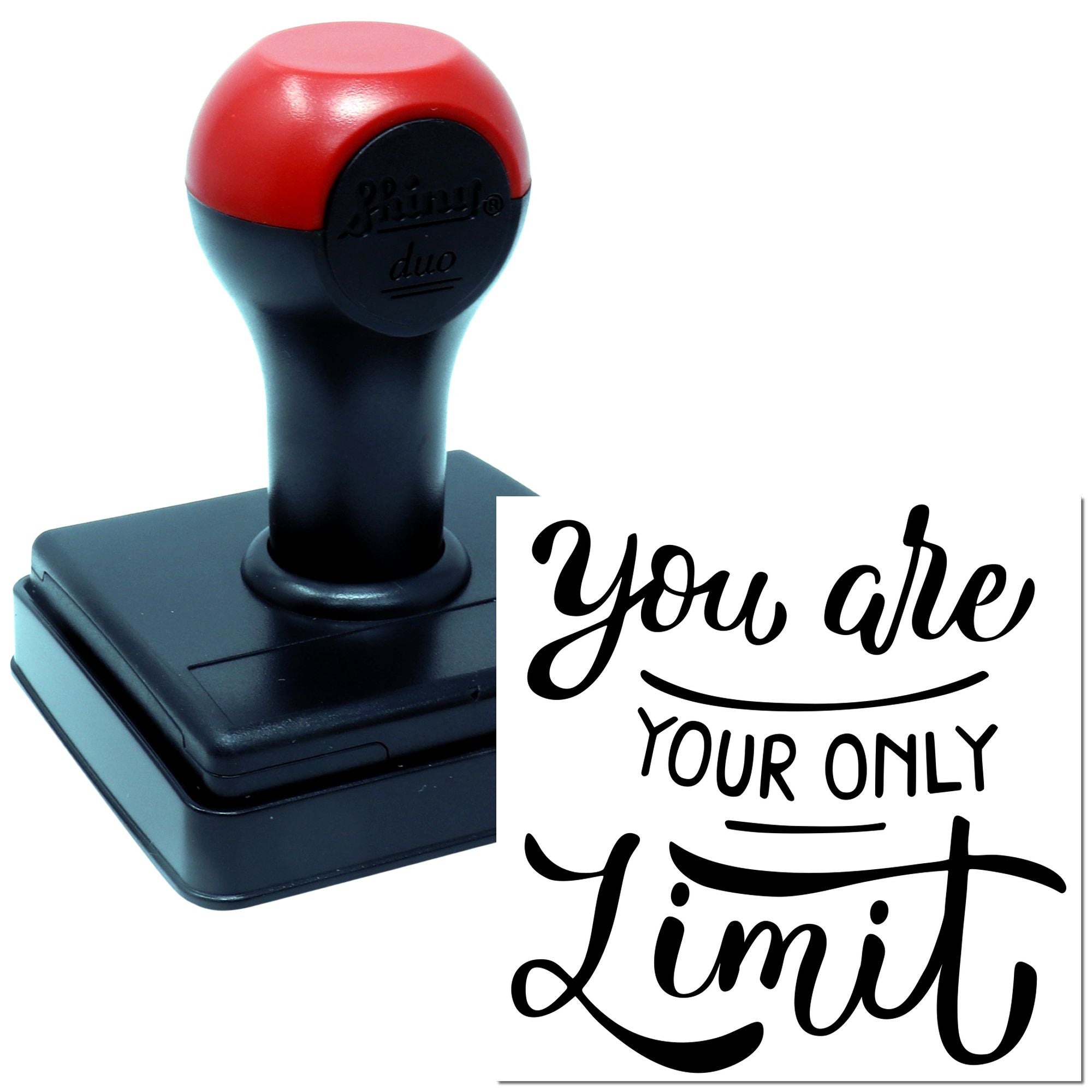 Duo You Are Your Only Limit Hand Stamp