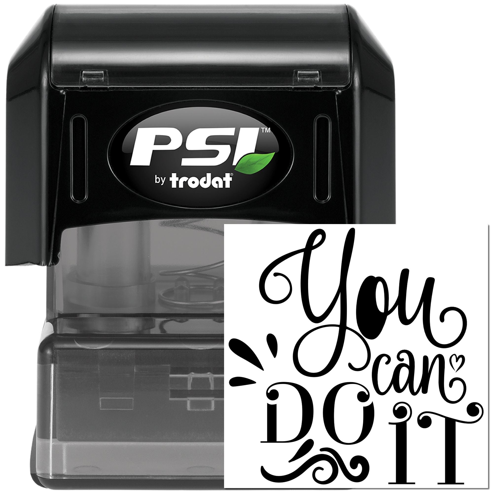 Pre-Inked You Can Do It Crafting Stamp