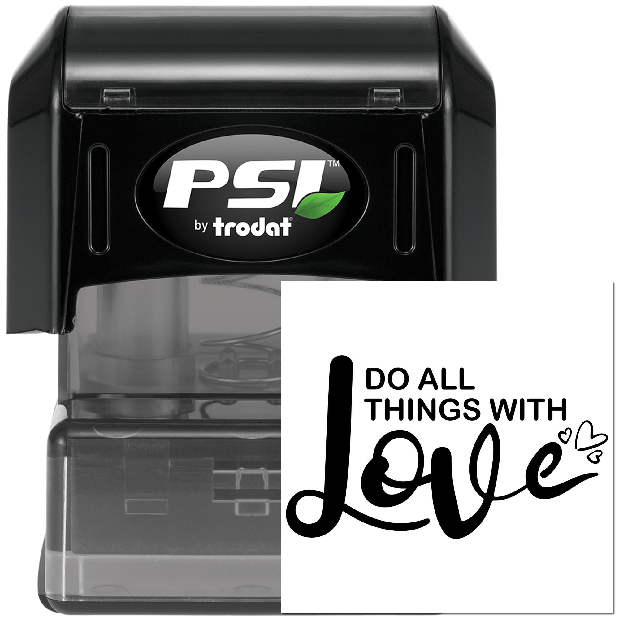 Pre-Inked Spread Love Everywhere Handcraft Stamp