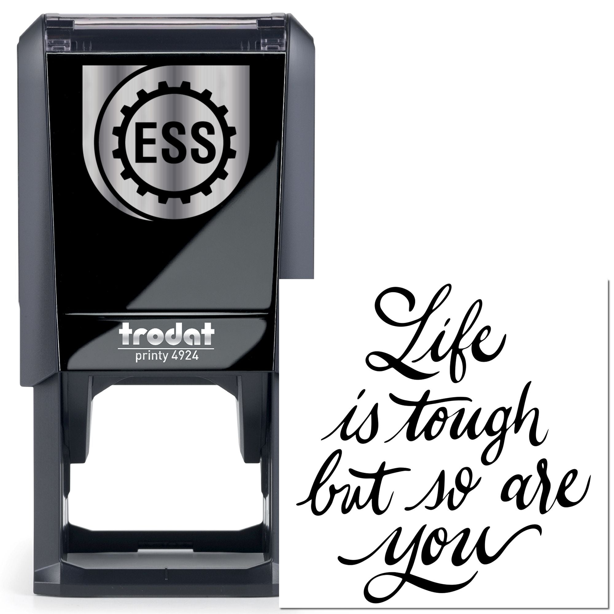 Self-Inking Motivational Quote Postcard Stamp