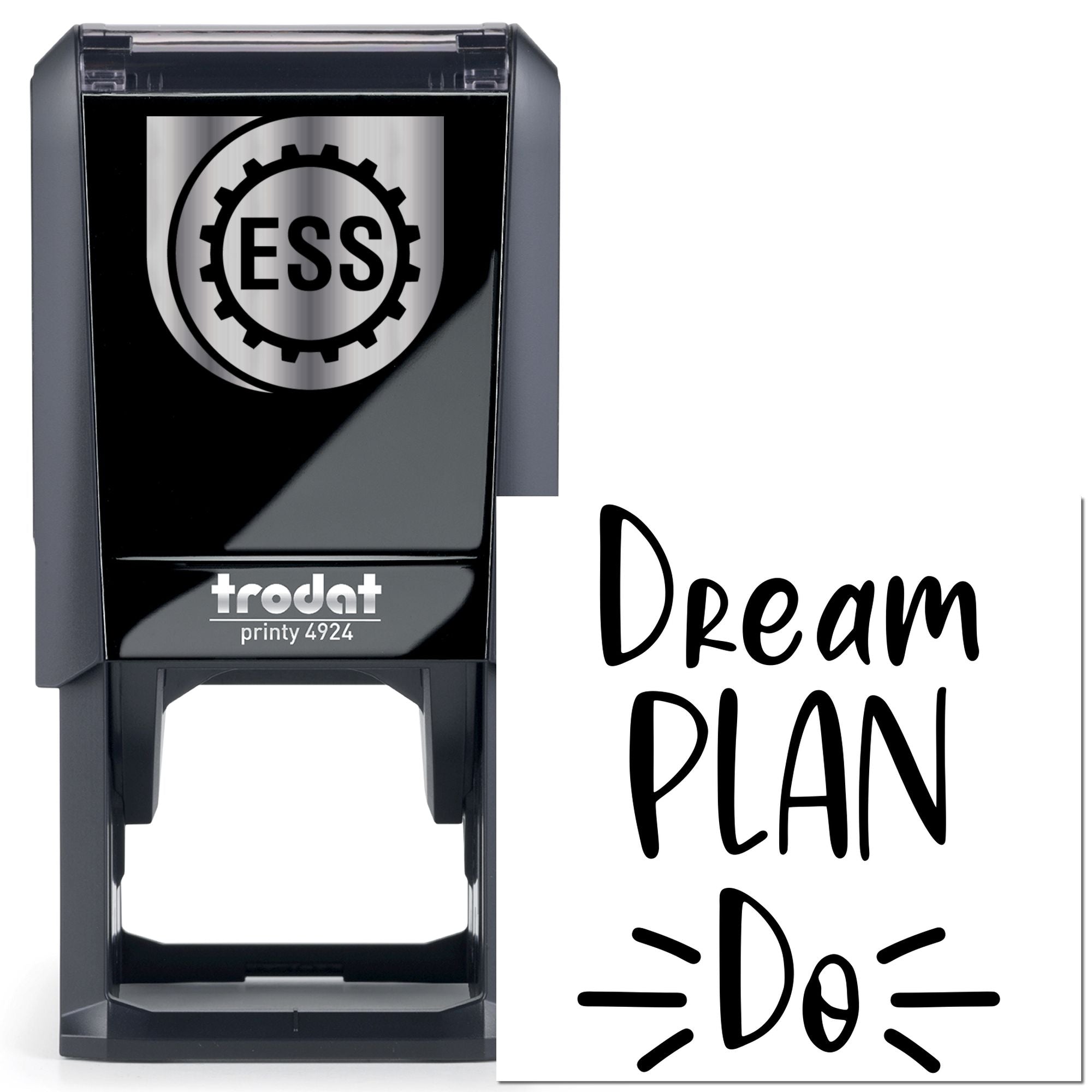 Self-Inking Dream Plan Favor Tag Stamp