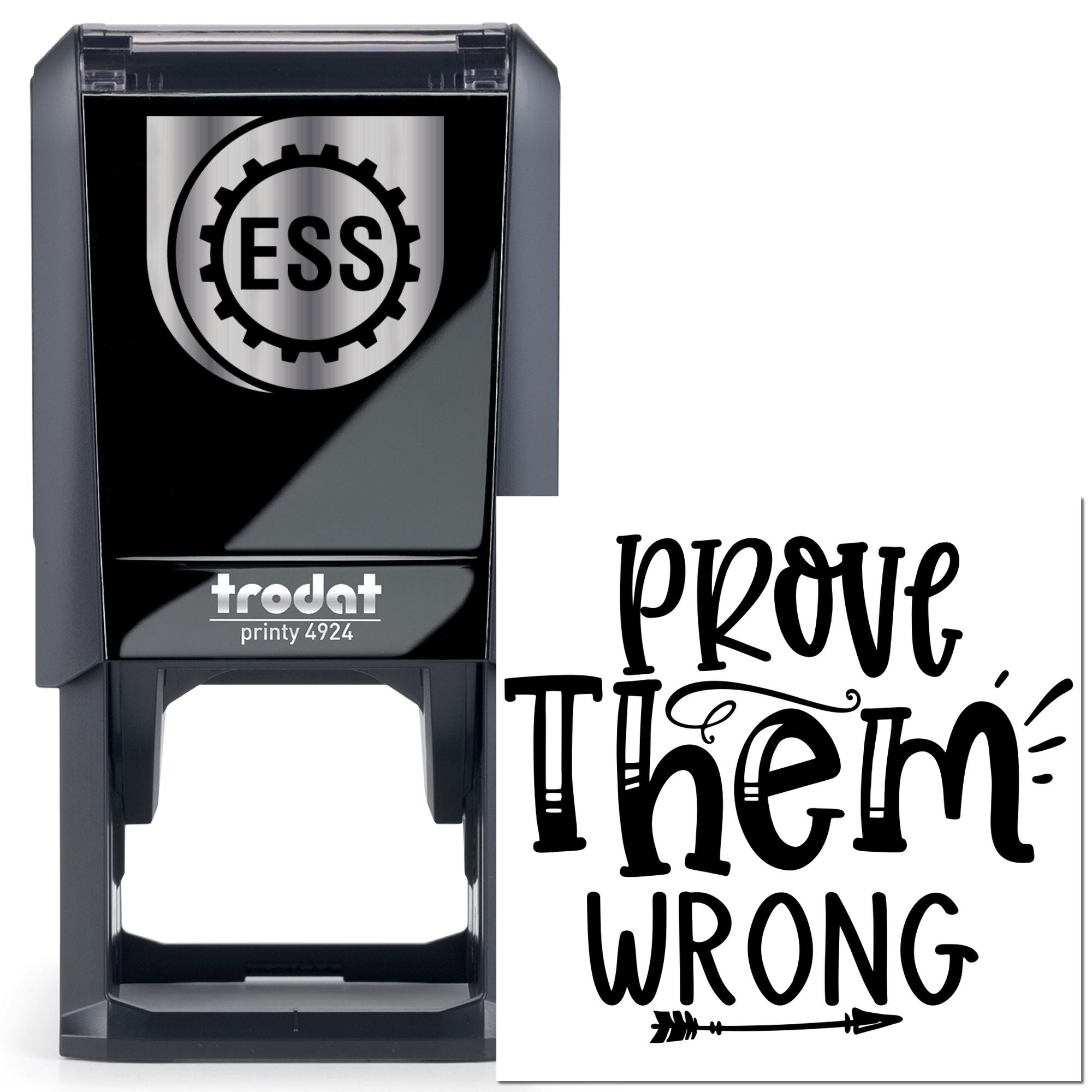Self-Inking Motivational Quote Party Favor Stamp