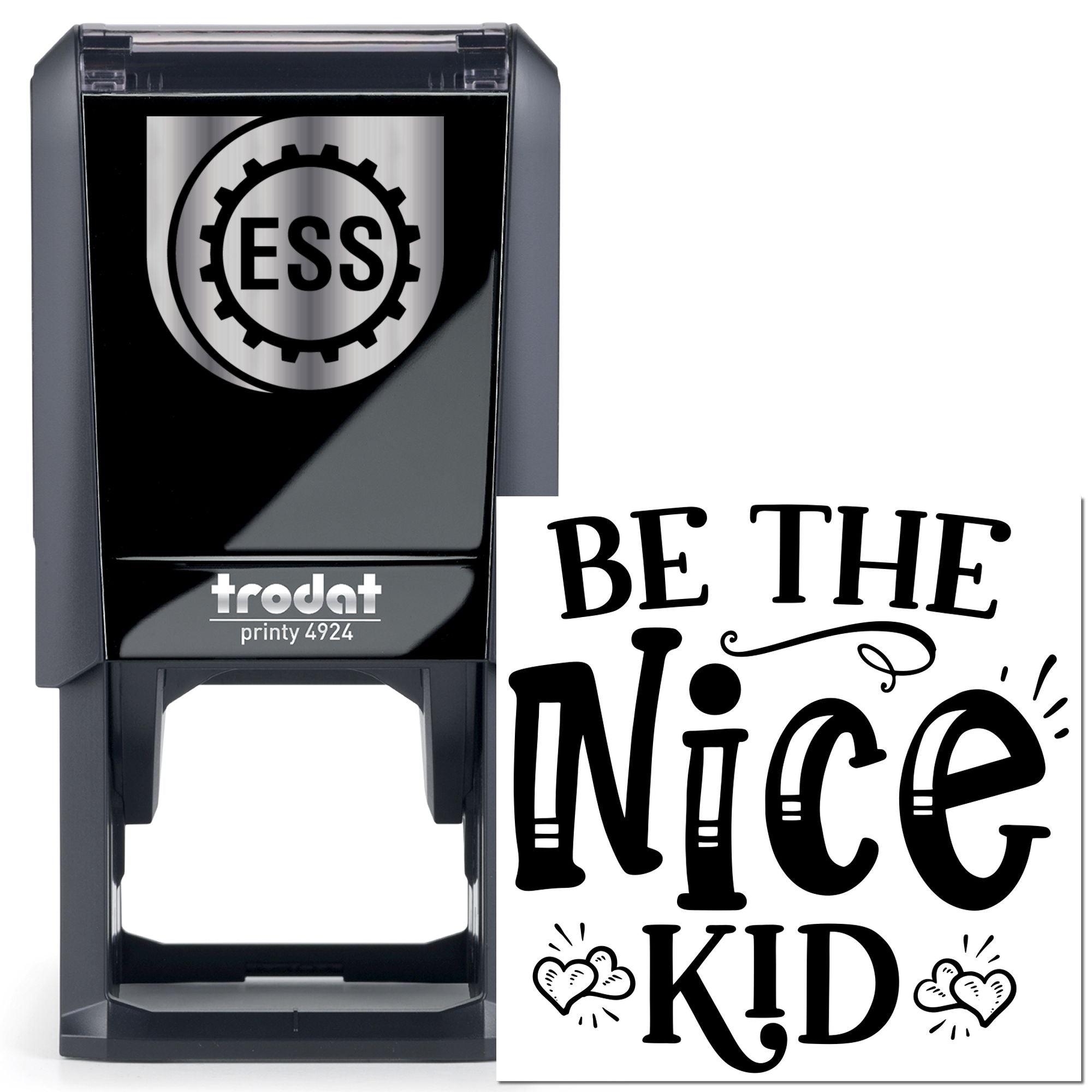 Self-Inking Nice Kid Handcraft Stamp
