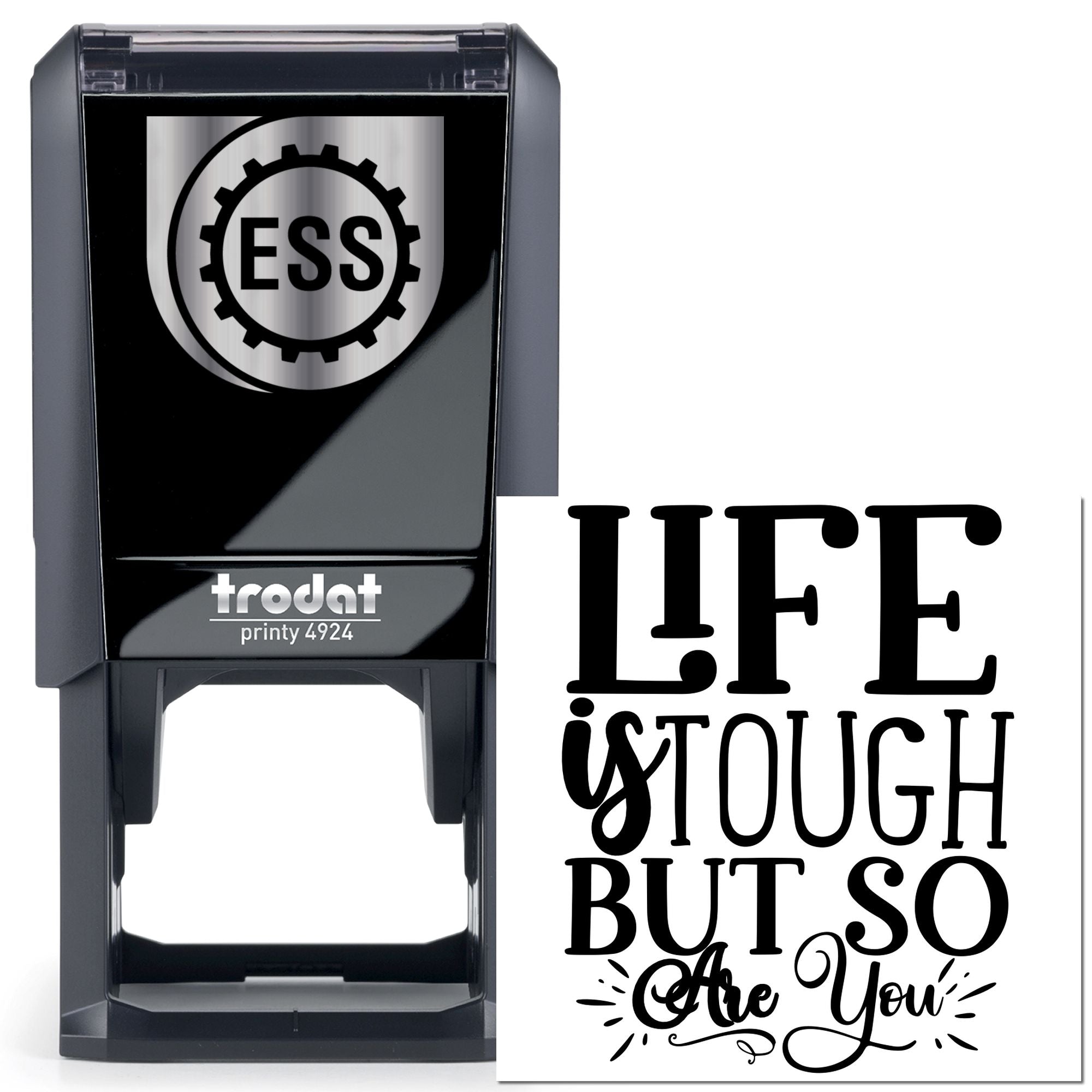 Self-Inking Motivational Quote Postcard Stamp