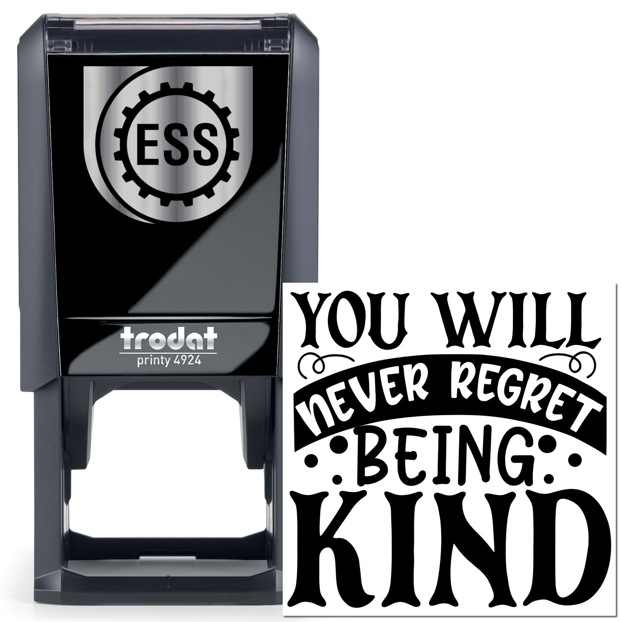 Self-Inking Be Kind Place Card Stamp