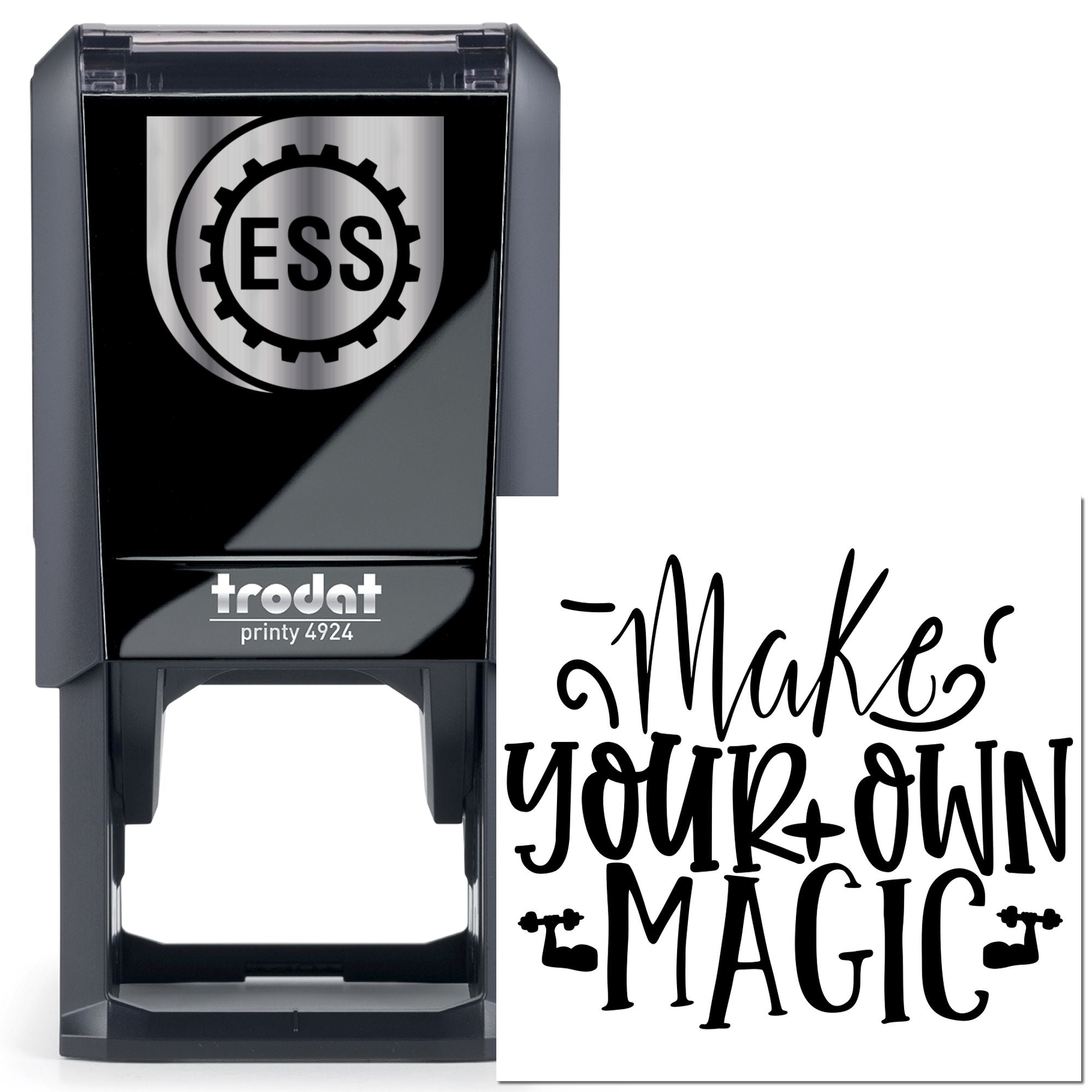 Self-Inking Motivational Quote Crafting Stamp