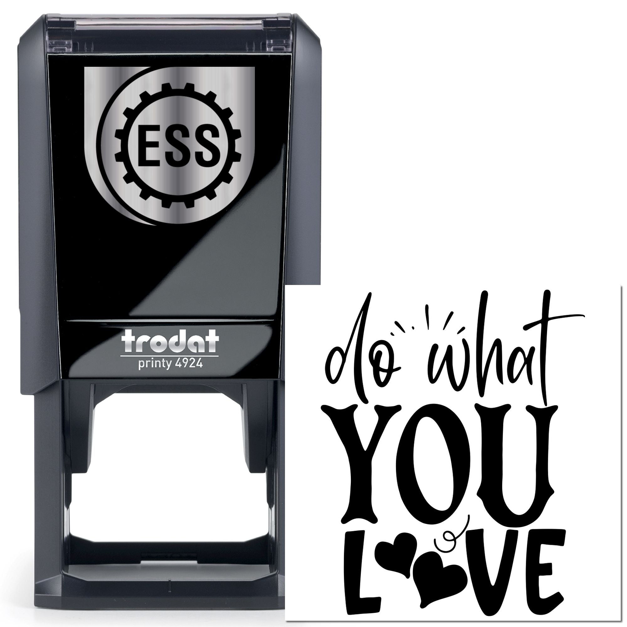 Self-Inking Love Quote Cardmaking Stamp