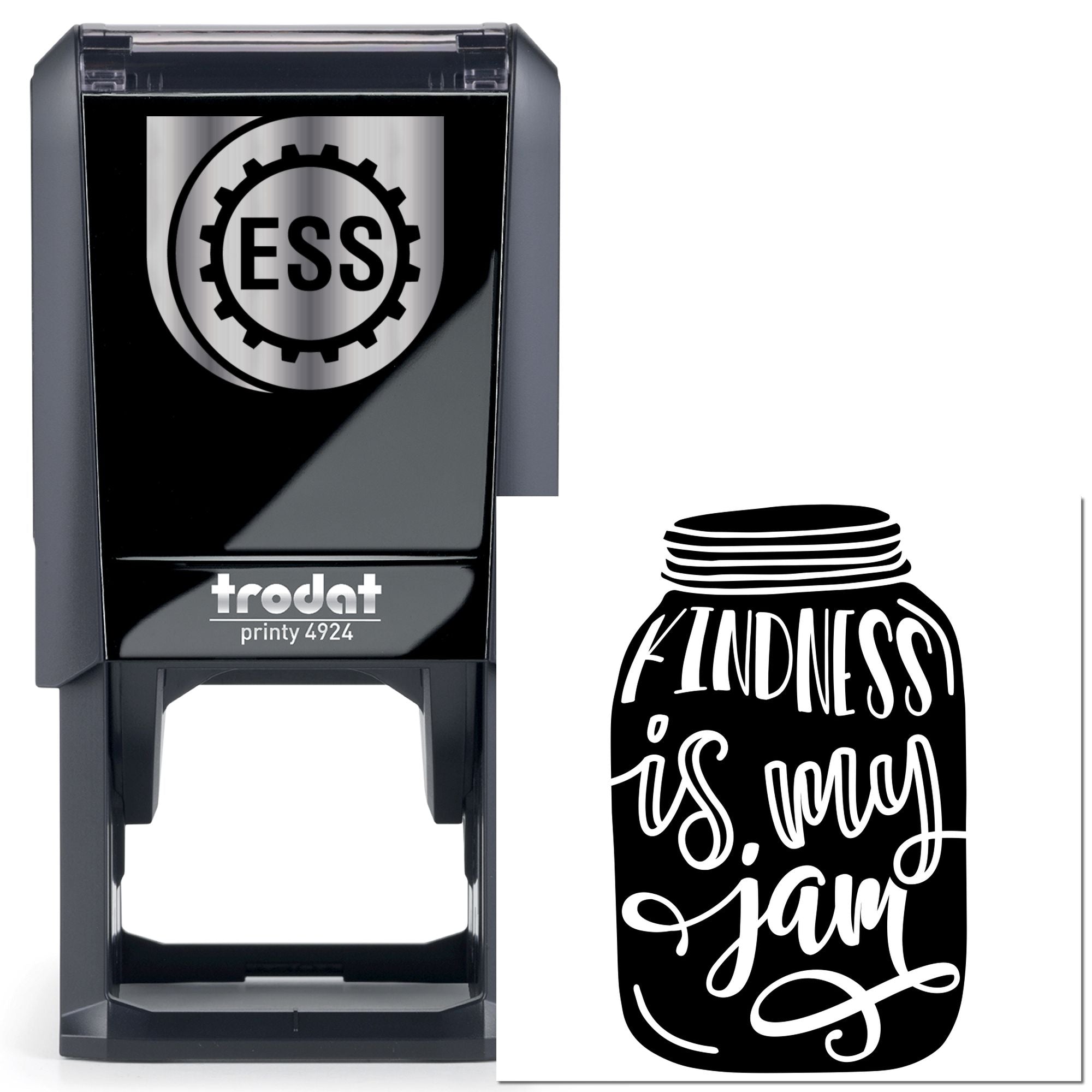 Self-Inking Kindness Jar Scrapbooking Stamp