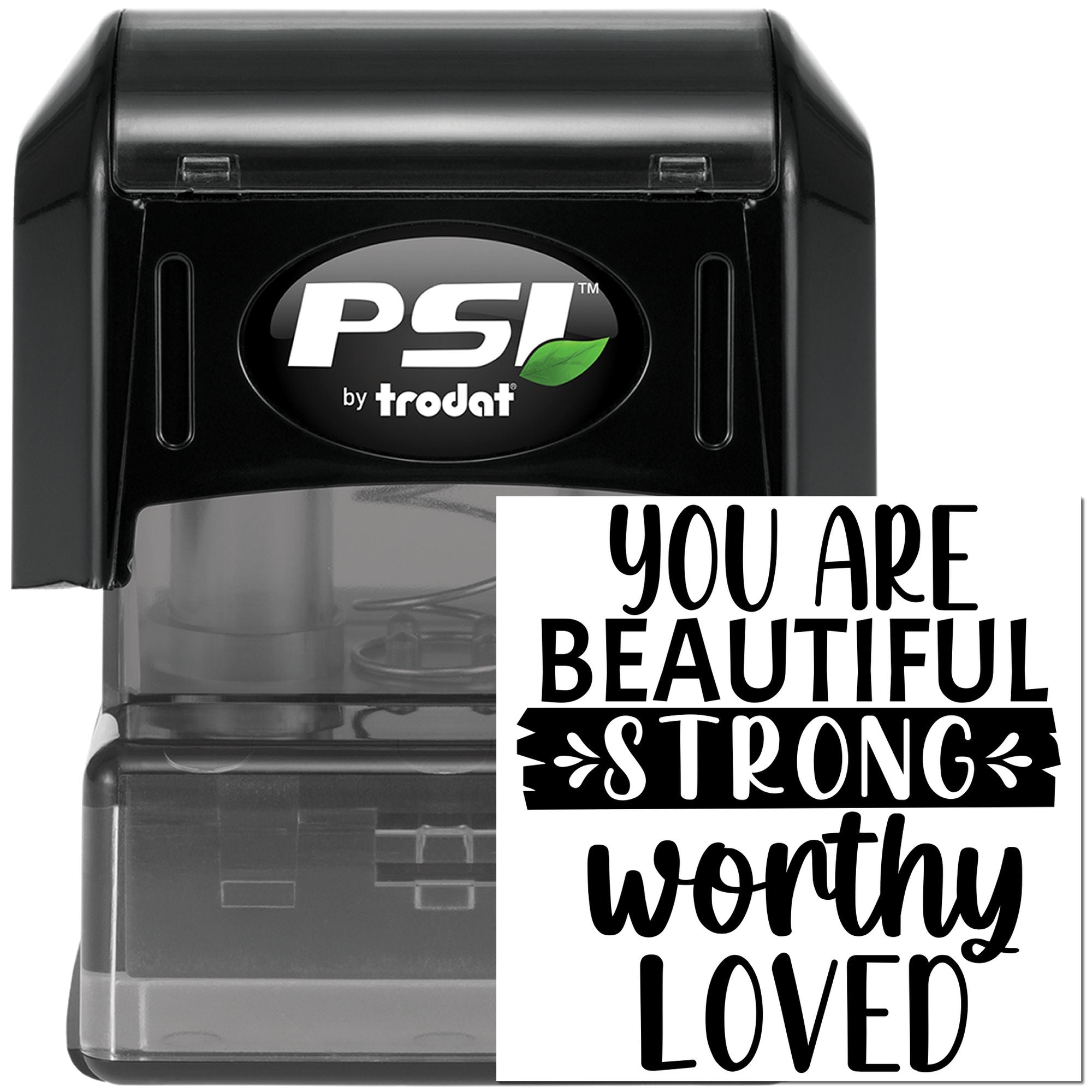 Pre-Inked You Are Beautiful Journaling Stamp