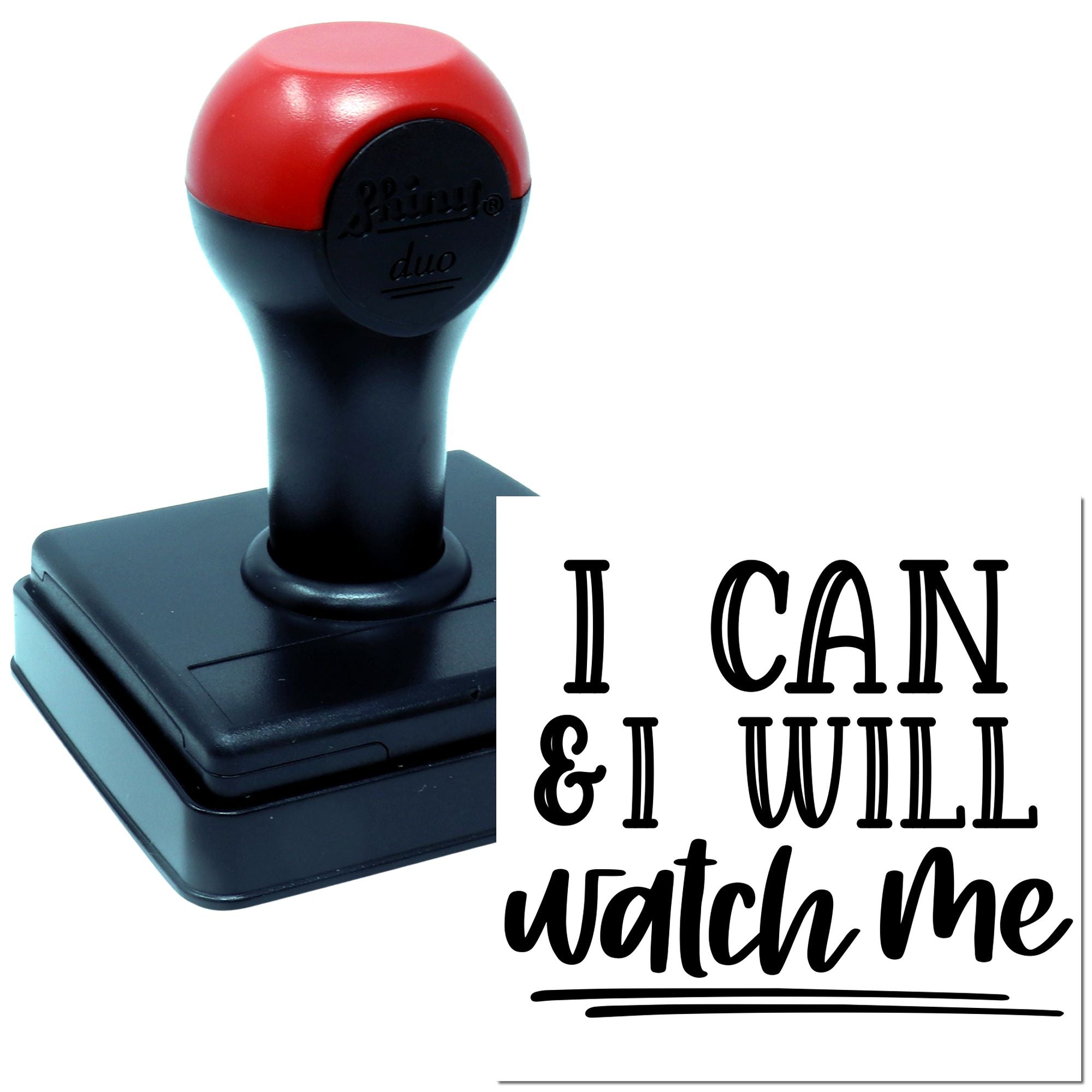 Duo Bold Resolve Watch Me Succeed Hand Stamp