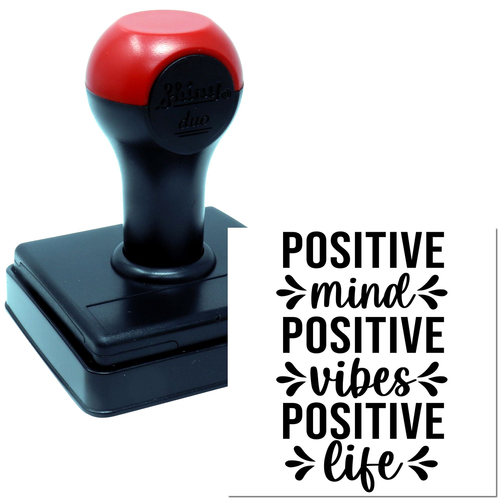 Duo Mindful Vibes Positive Life Movement Hand Stamp