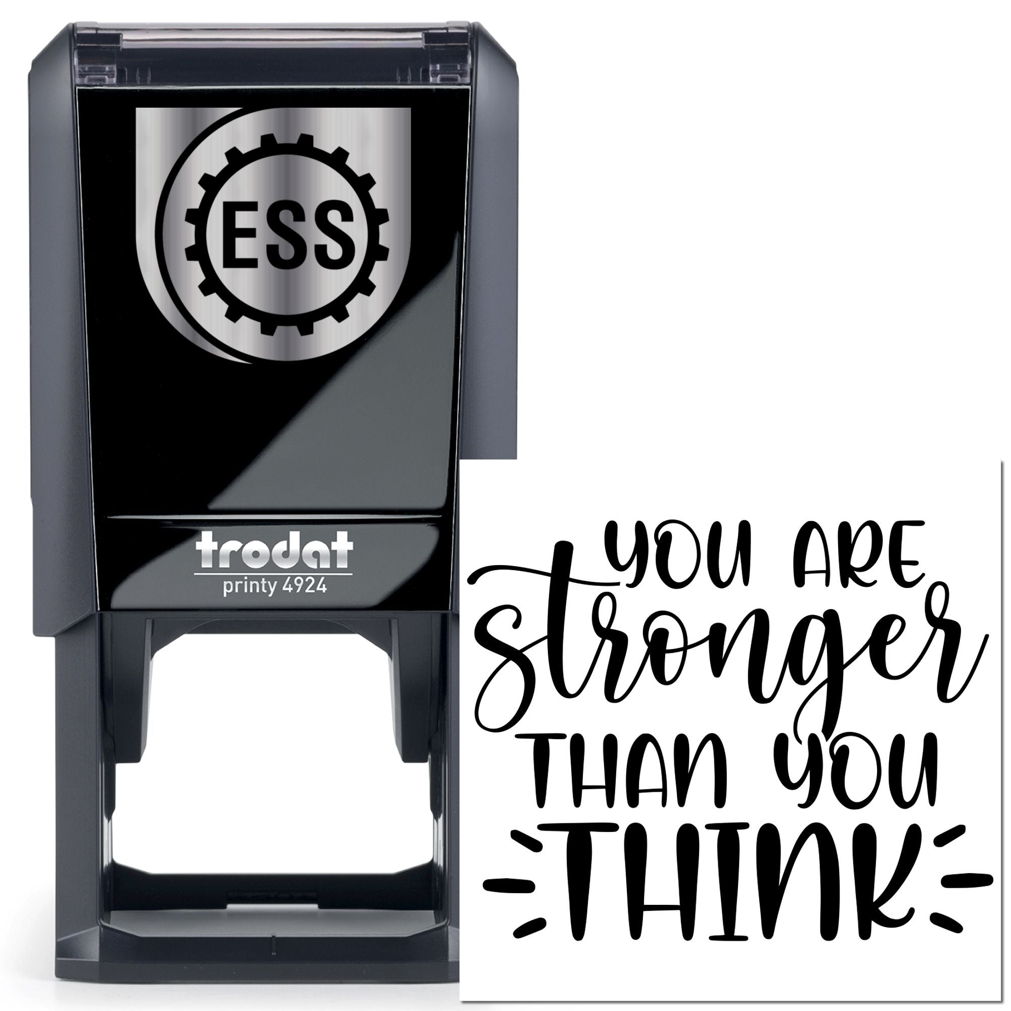 Self-Inking Motivational Quote Papercraft Stamp