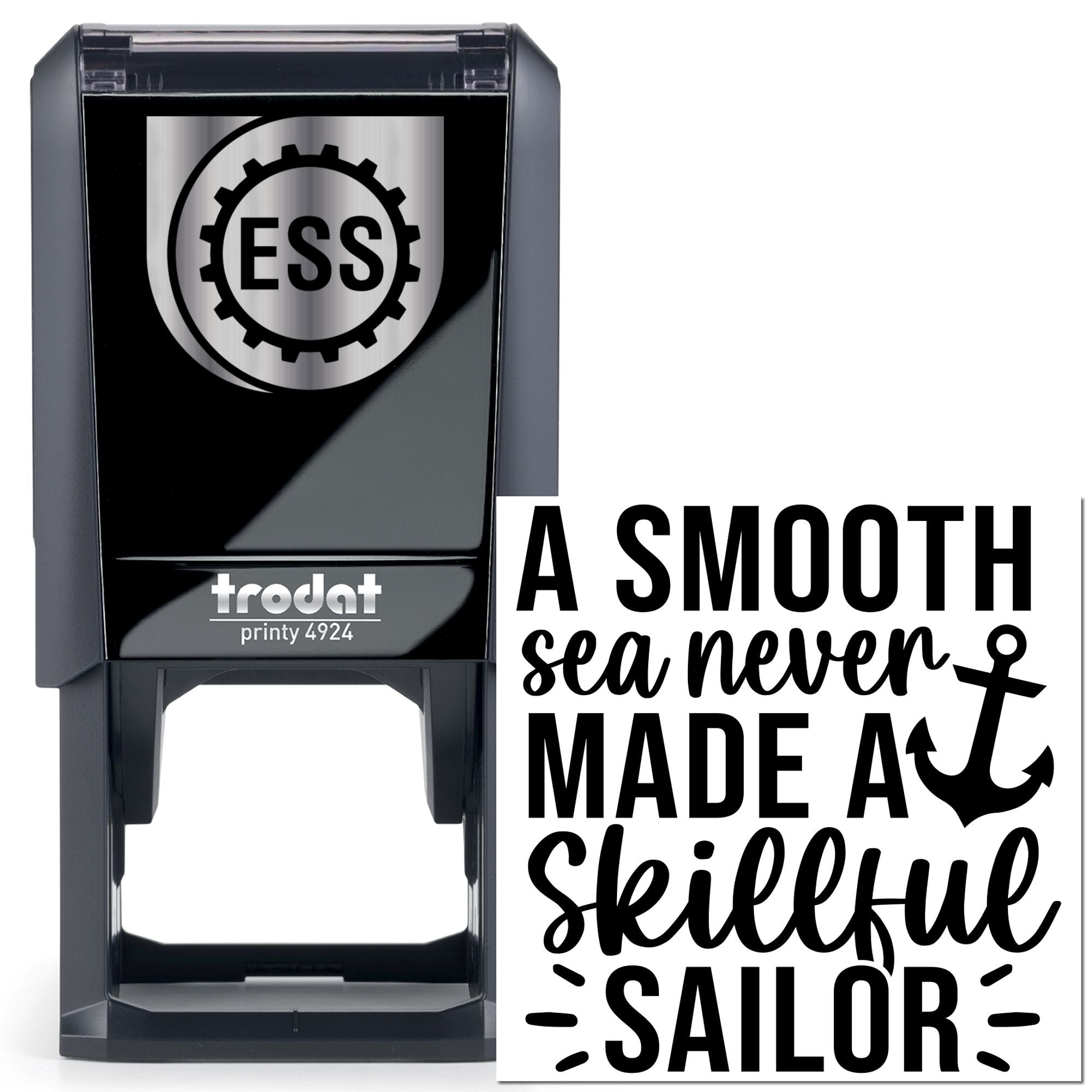 Self-Inking Cheerful Sailor Paper Craft Stamp
