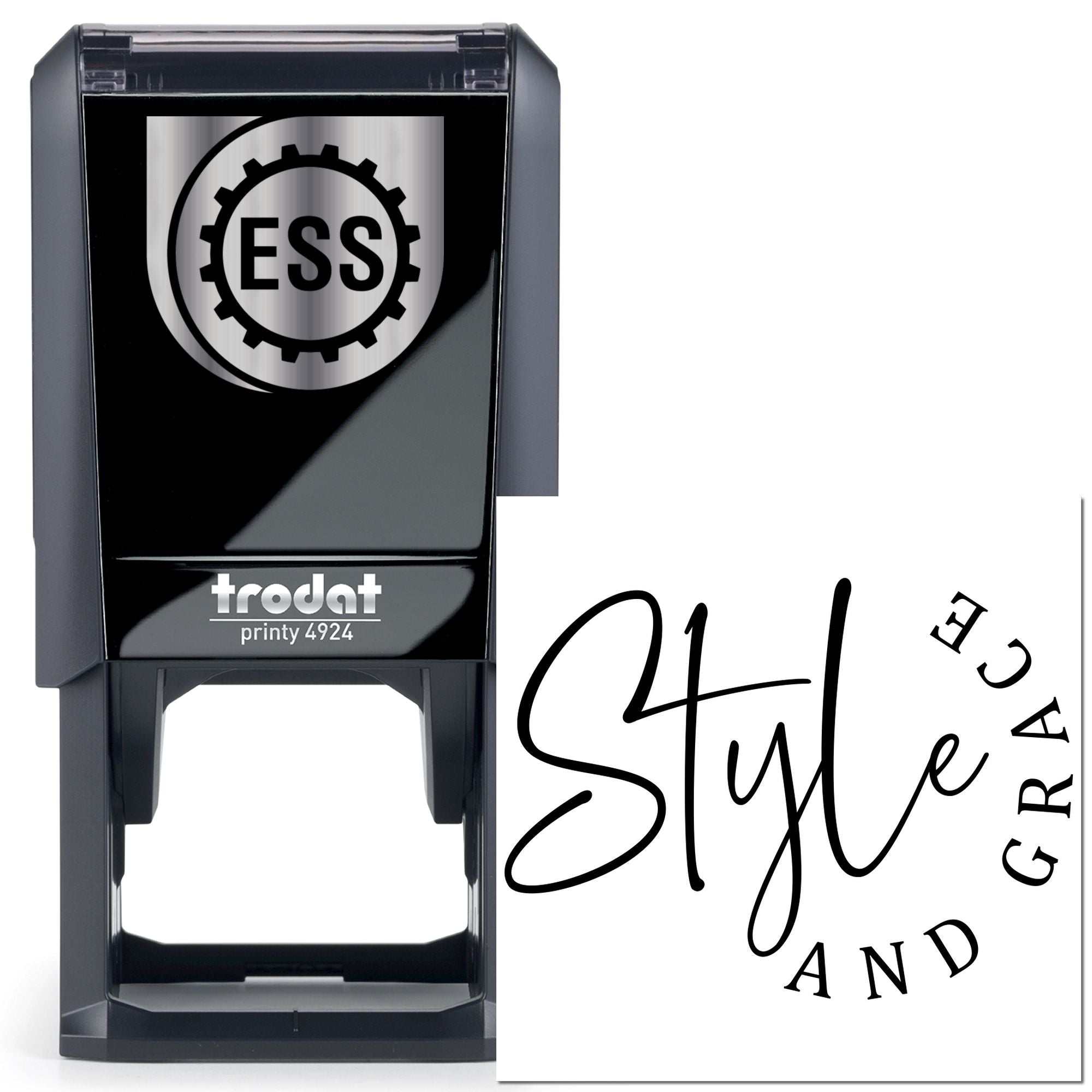 Self-Inking Elegant Style Crafting Stamp