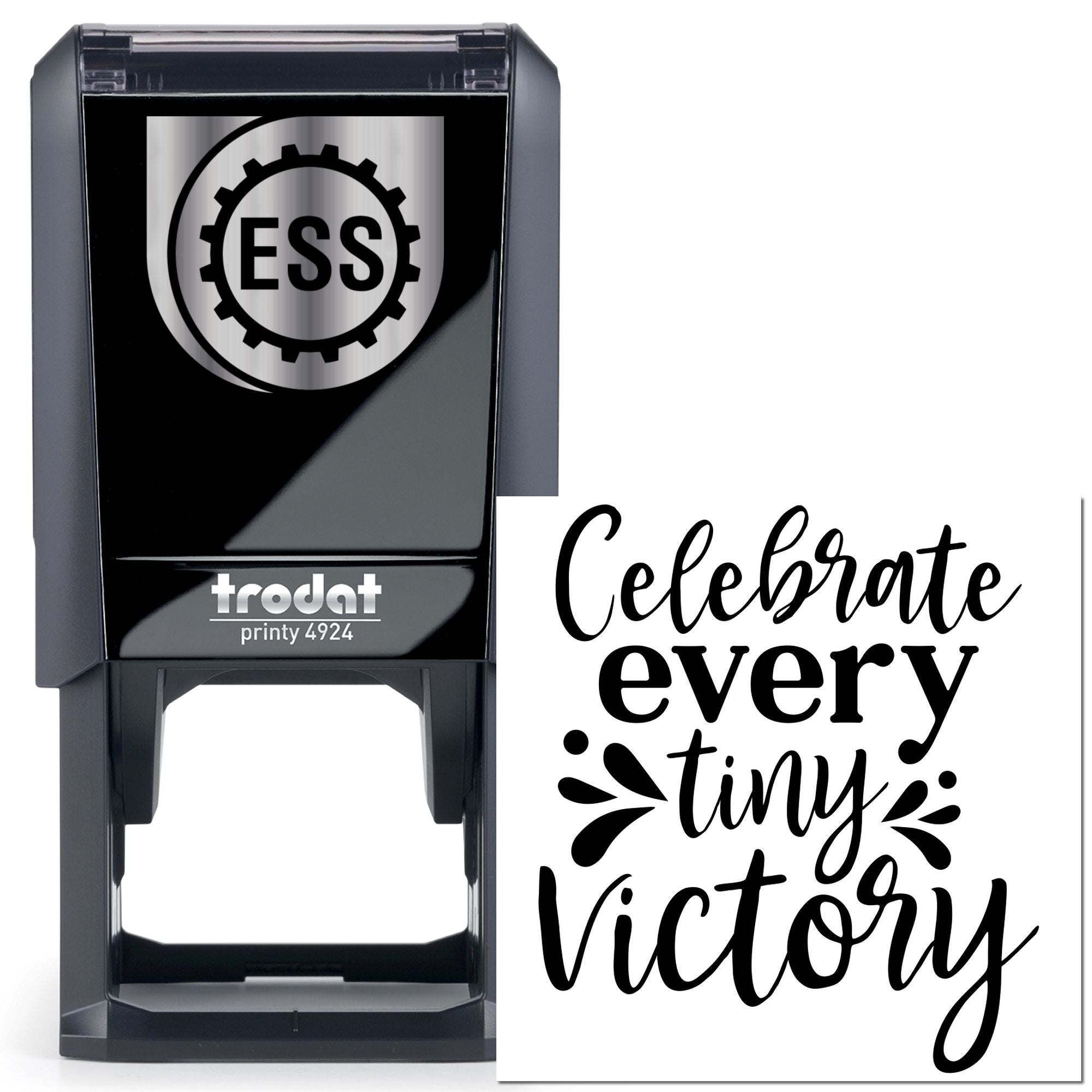 Self-Inking Tiny Victory Place Card Stamp