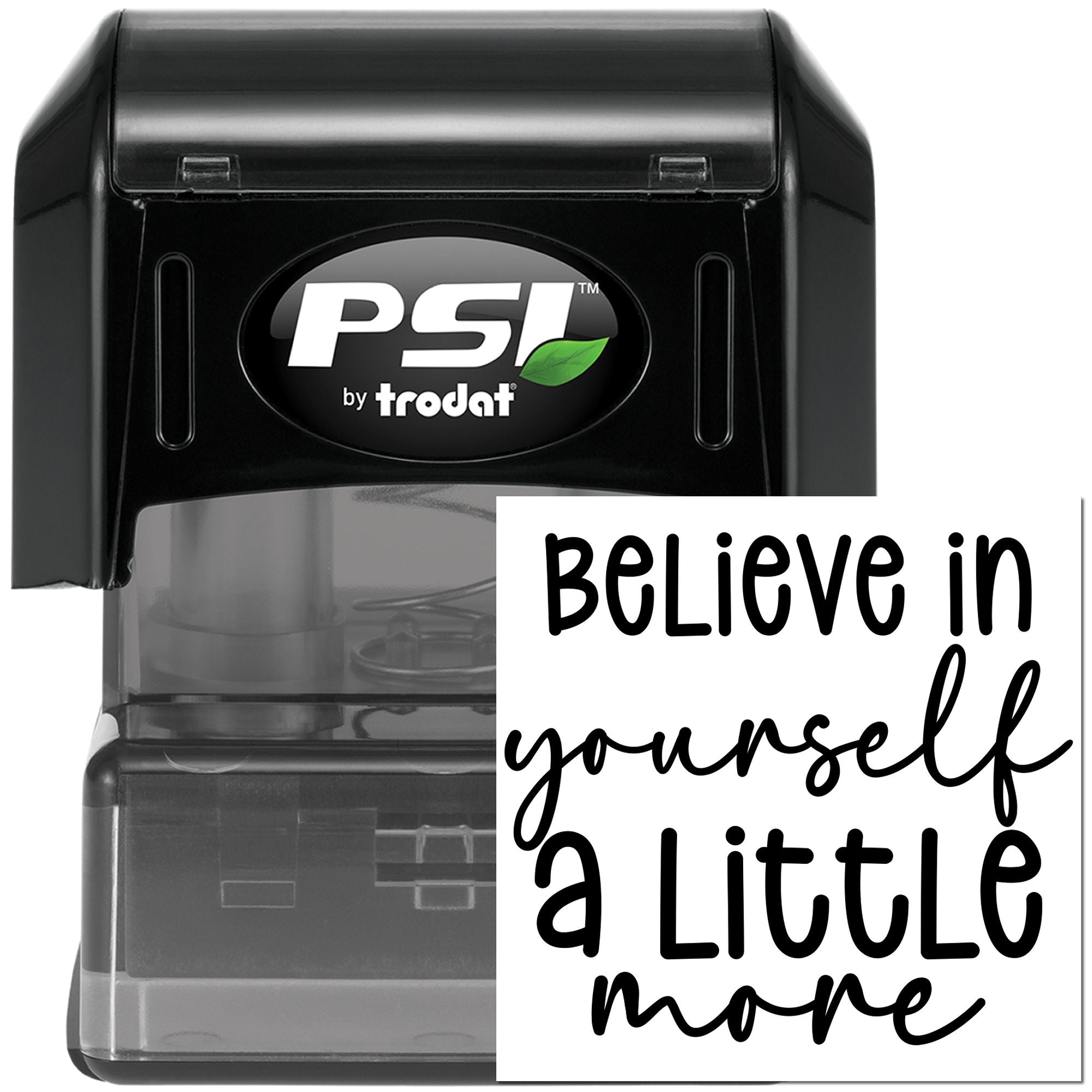 Pre-Inked Believe In Yourself Party Favor Stamp