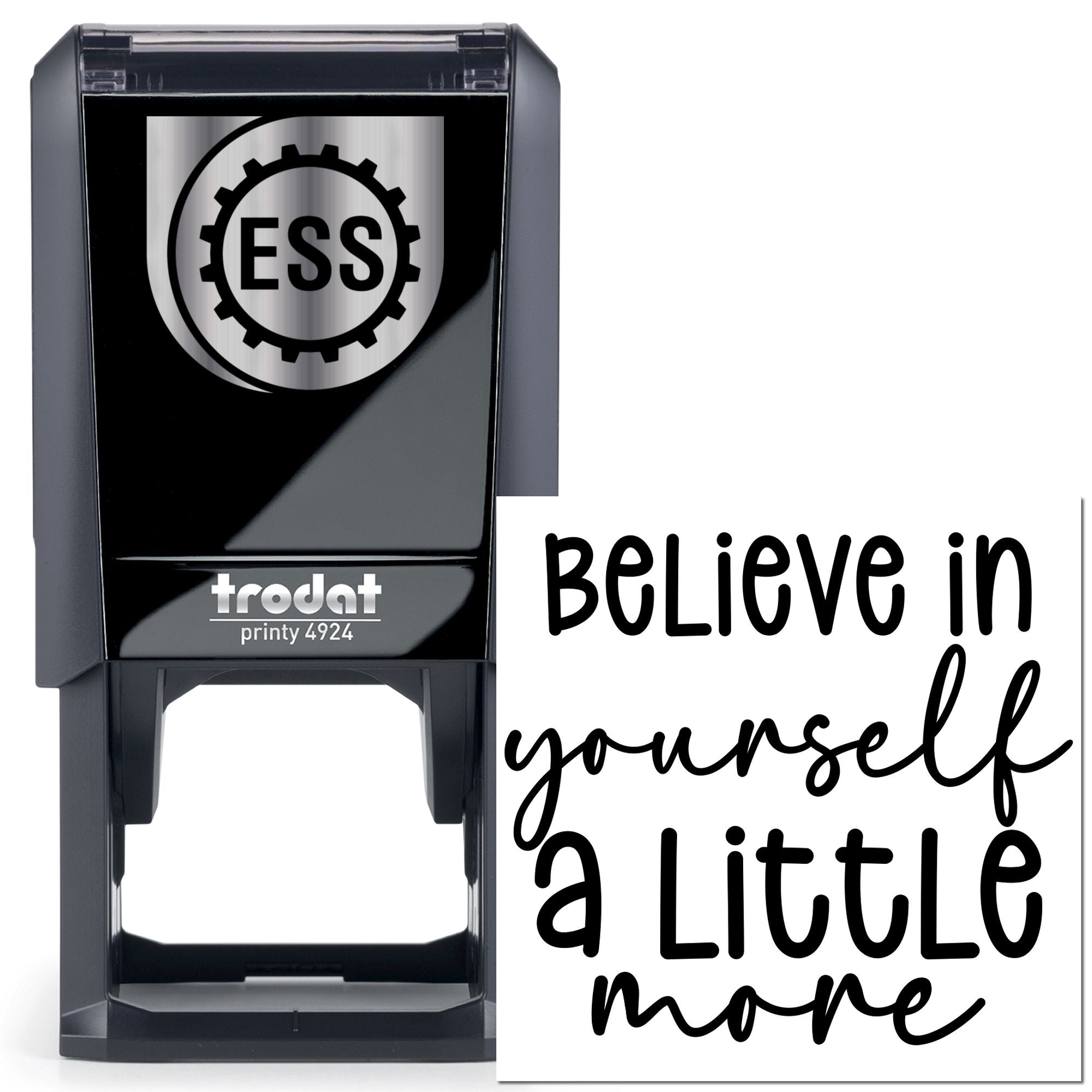 Self-Inking Motivational Quote Scrapbook Stamp