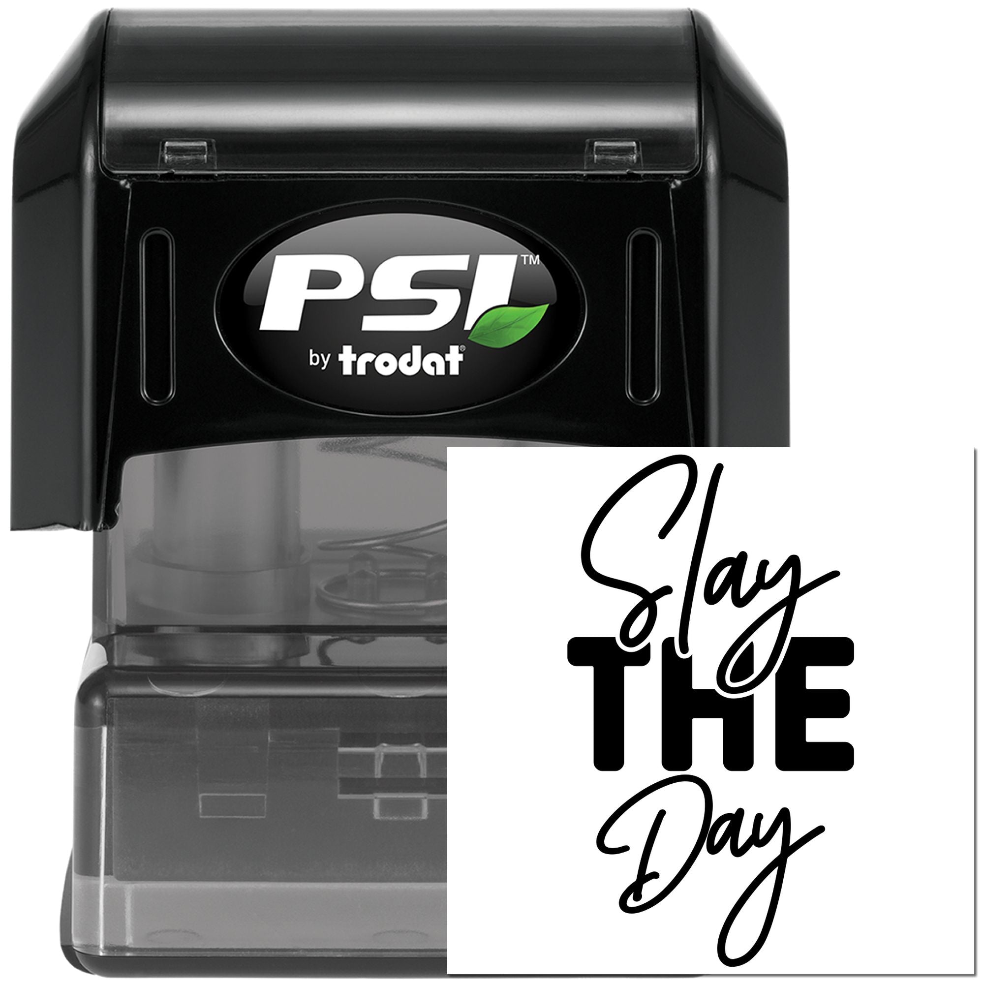 Pre-Inked Stay The Day Scrapbooking Stamp
