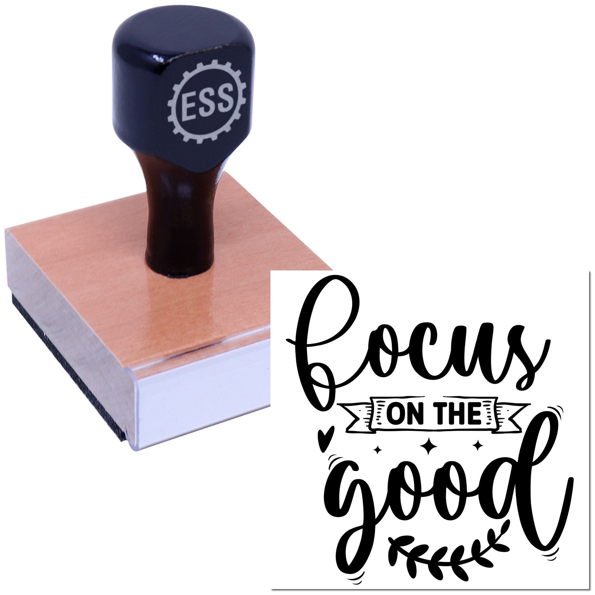 Goodness In Focus Paper Craft Rubber Stamp