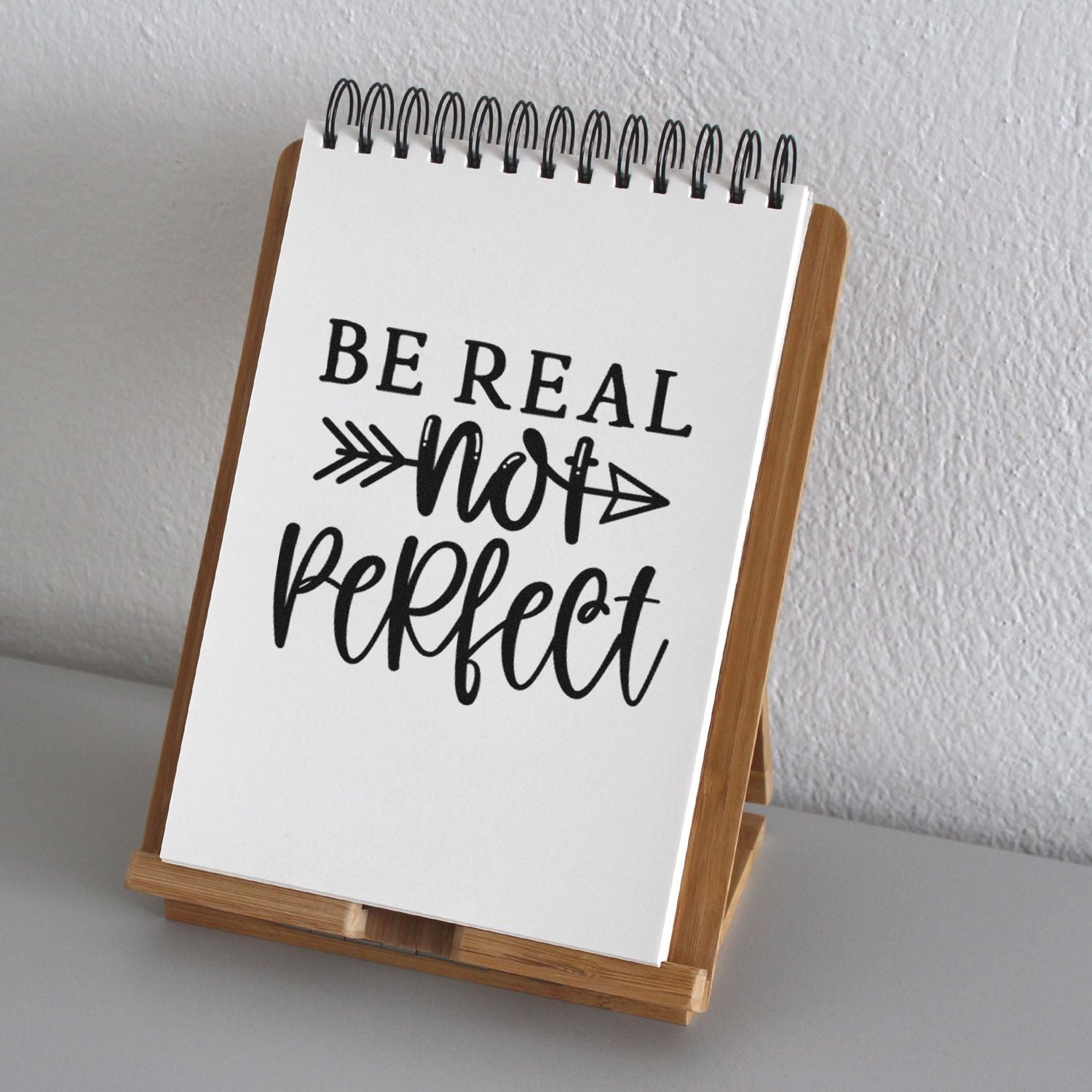 Pre-Inked Real Not Perfect Cardmaking Stamp