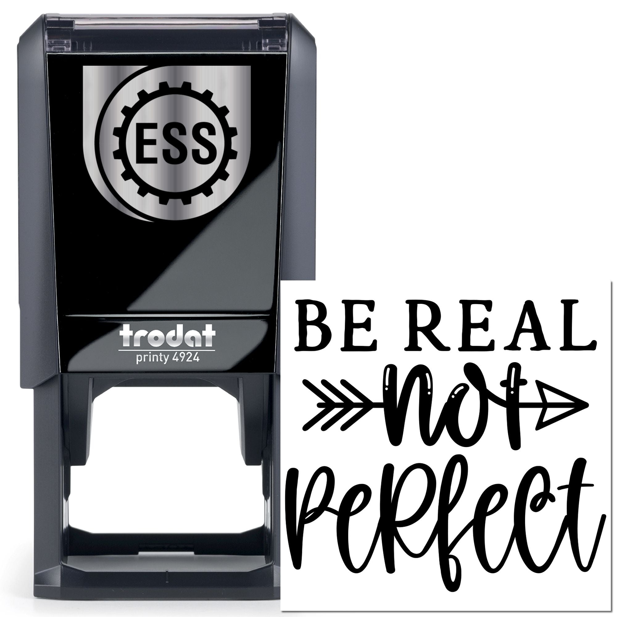 Self-Inking Be Real Paper Goods Stamp