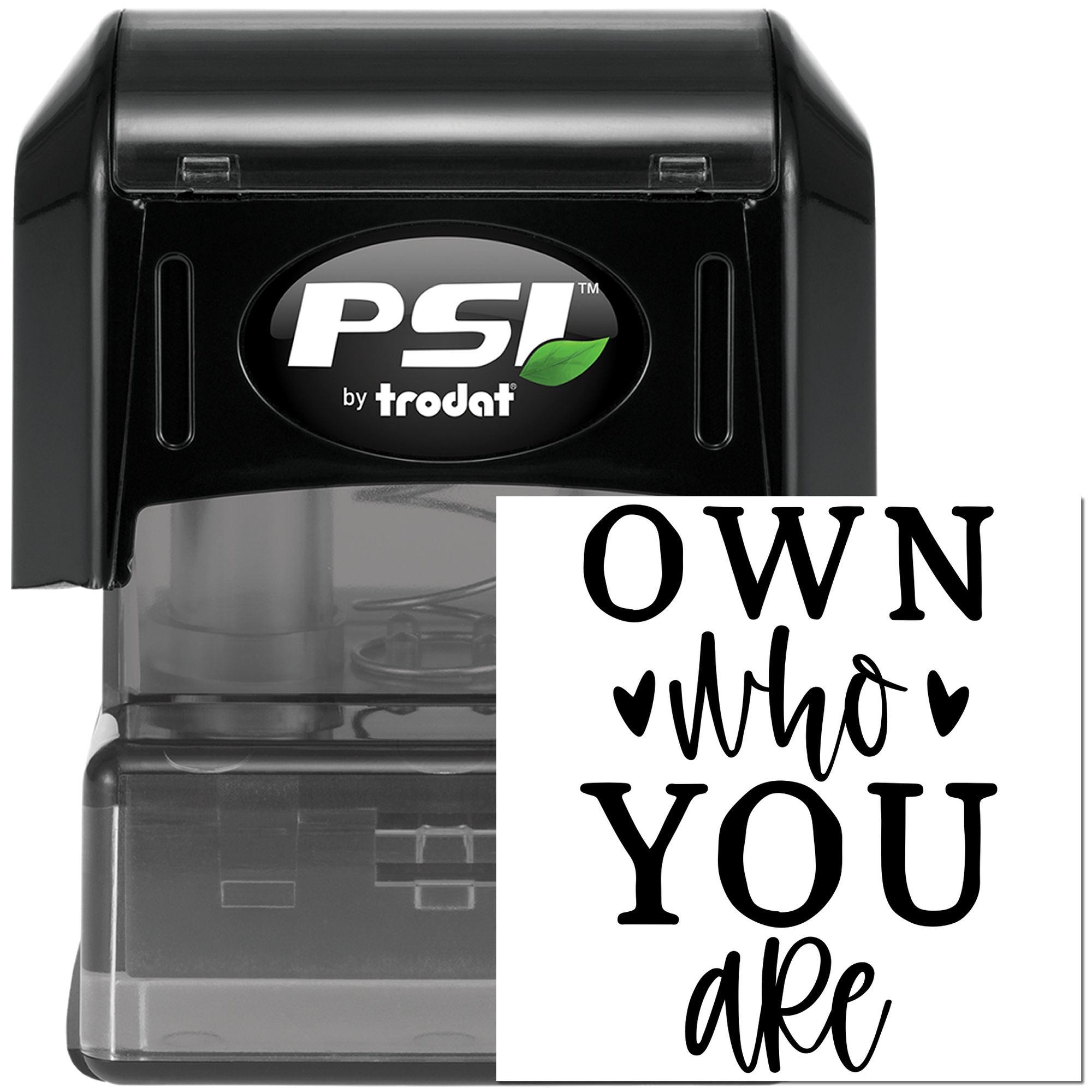 Pre-Inked Own Your Identity Journaling Stamp