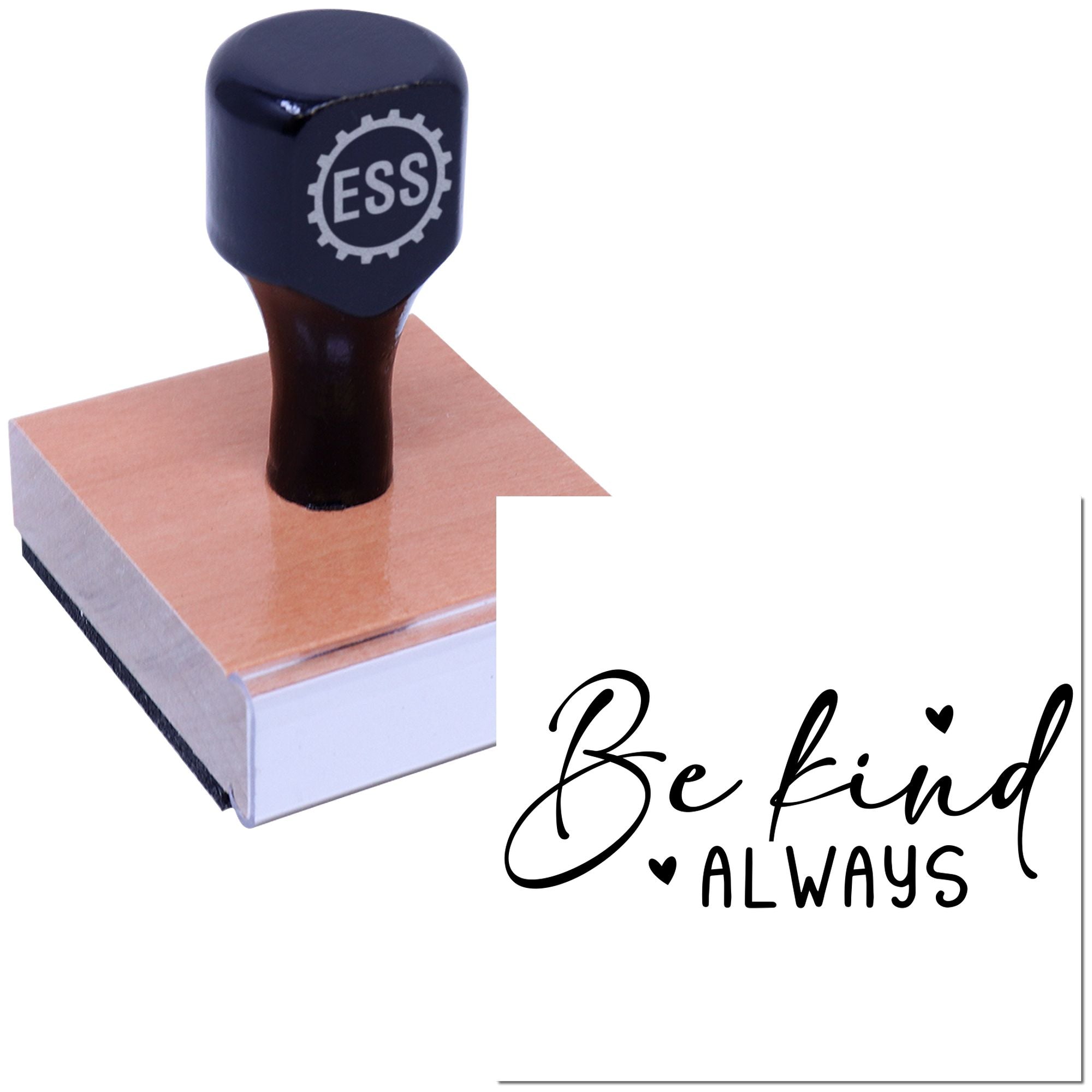 Kindness Reminder Art Papercraft Rubber Stamp