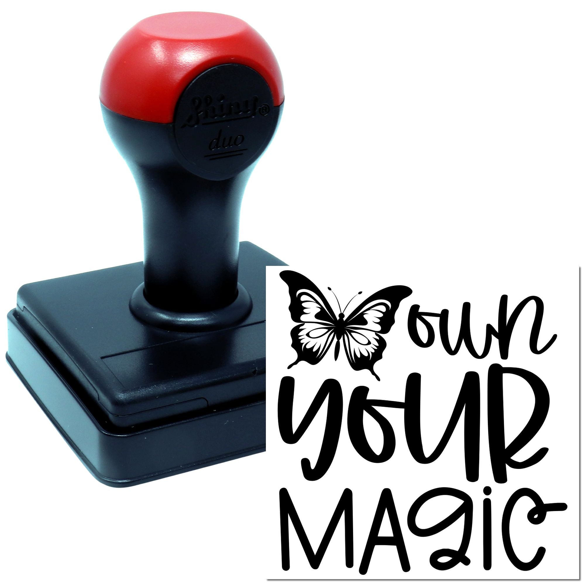 Duo Butterfly Inspires Own Your Magic Hand Stamp