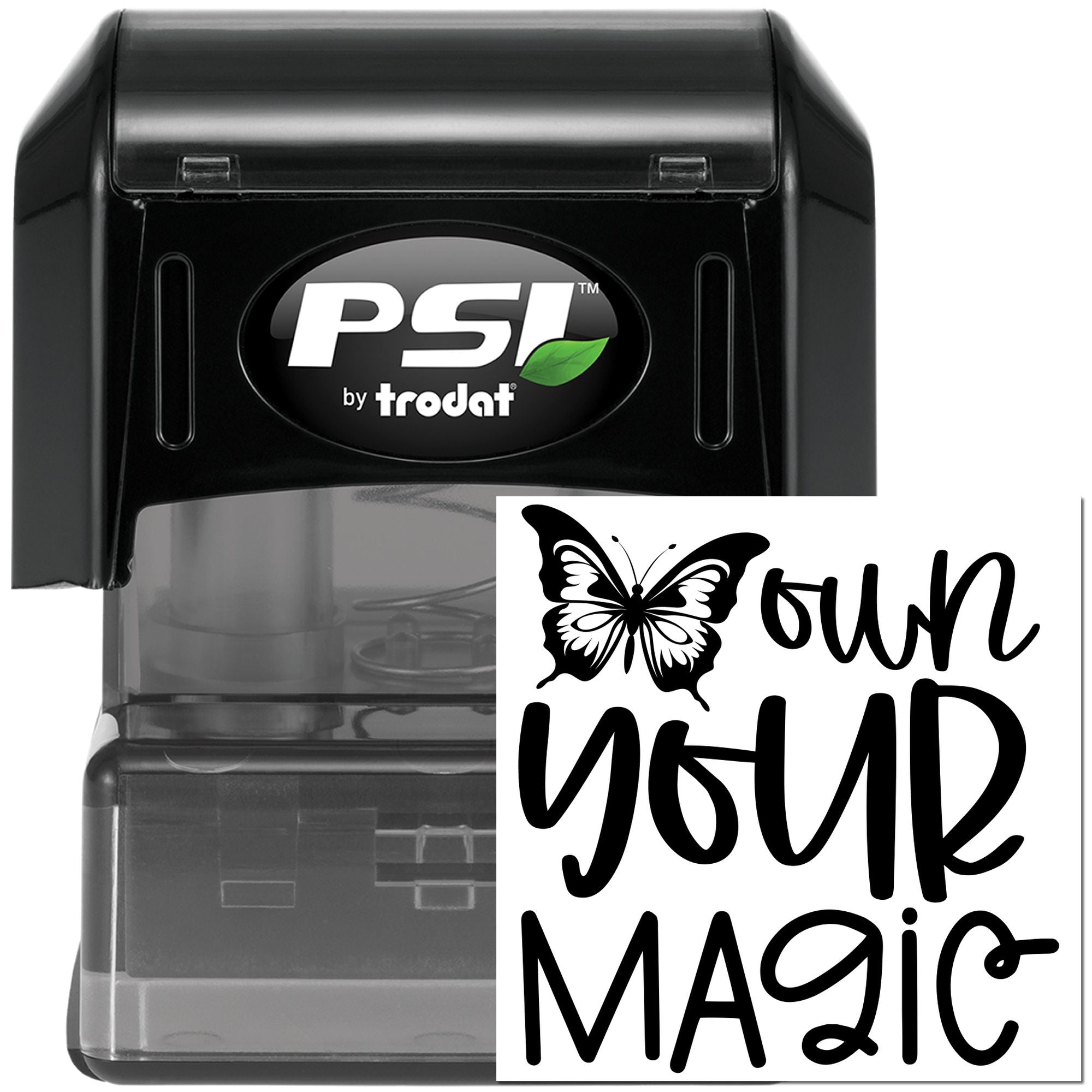 Pre-Inked Own Your Magic Paper Craft Stamp