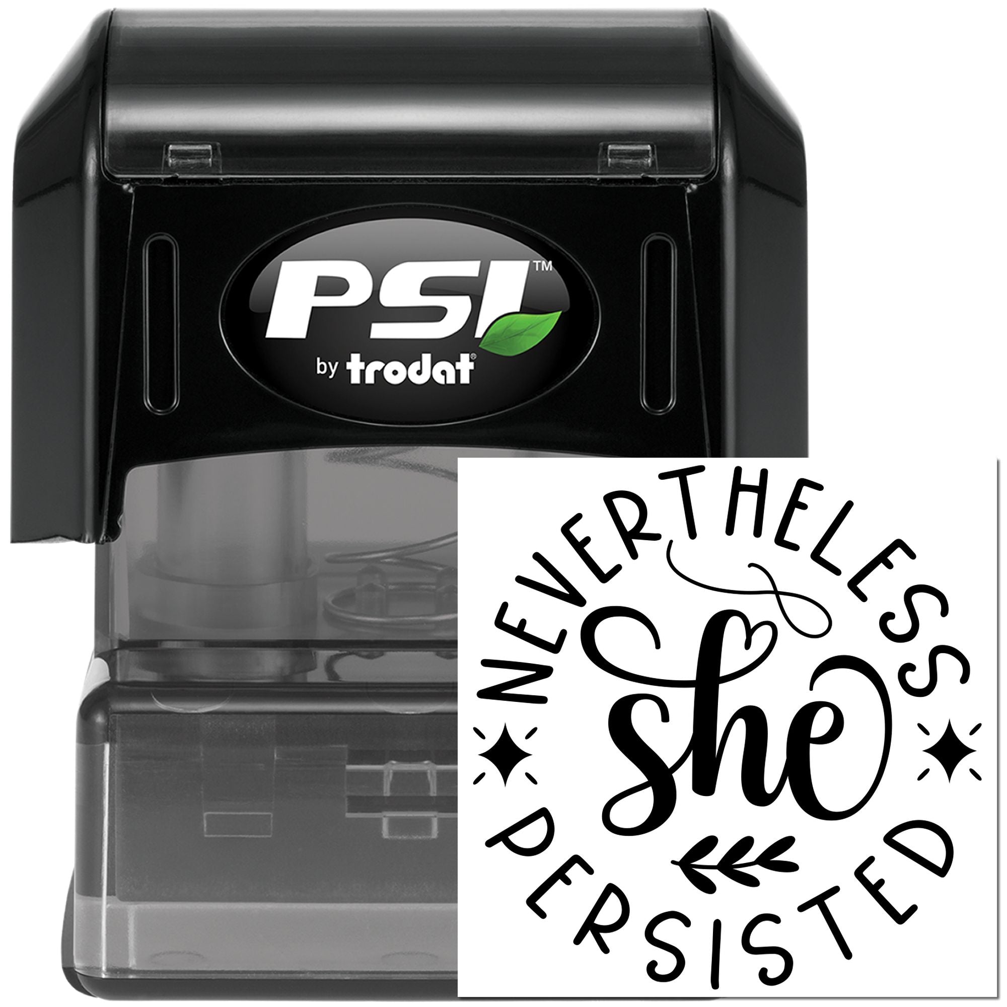 Pre-Inked Nevertheless She Persisted Cardmaking Stamp