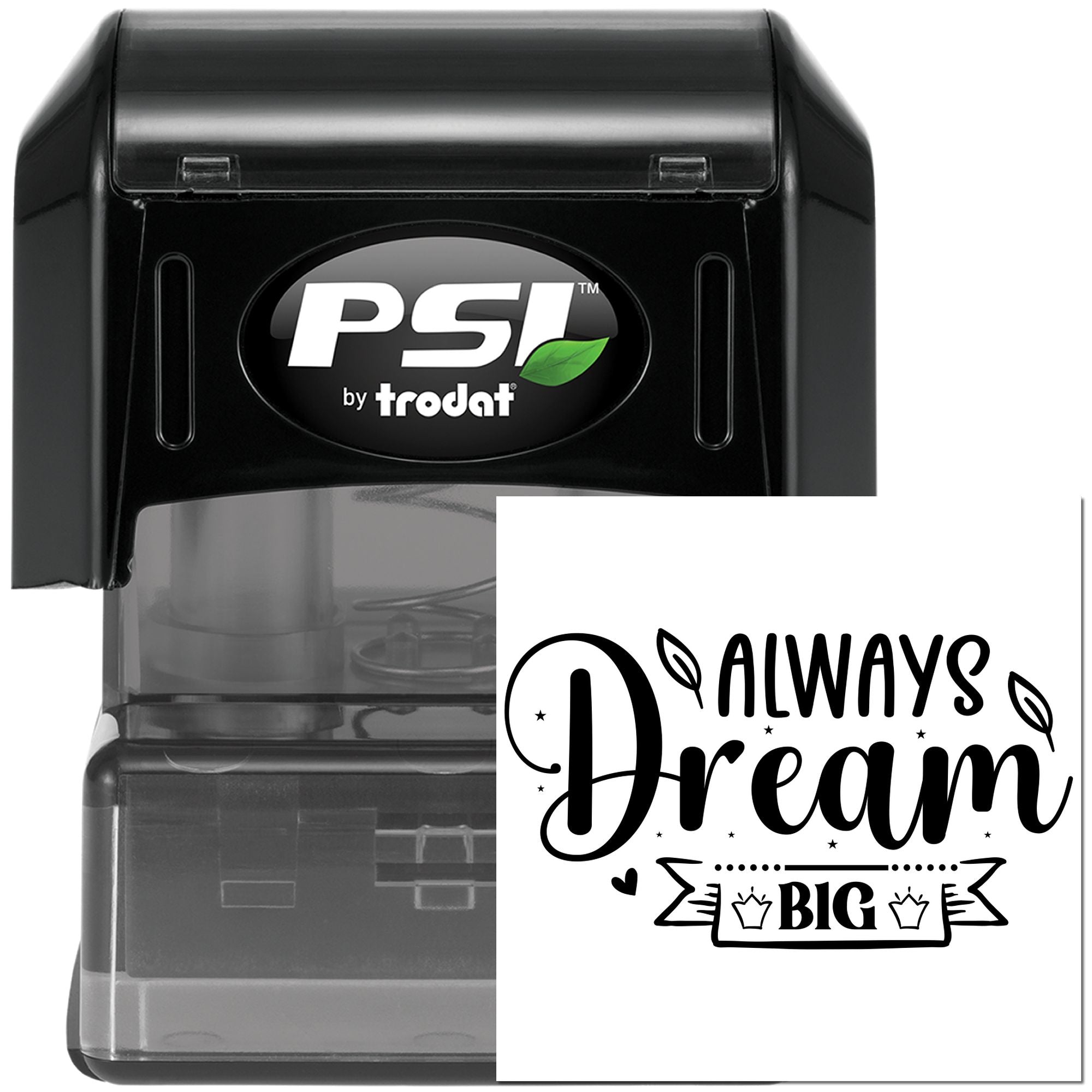 Pre-Inked Always Dream Big Cardmaking Stamp
