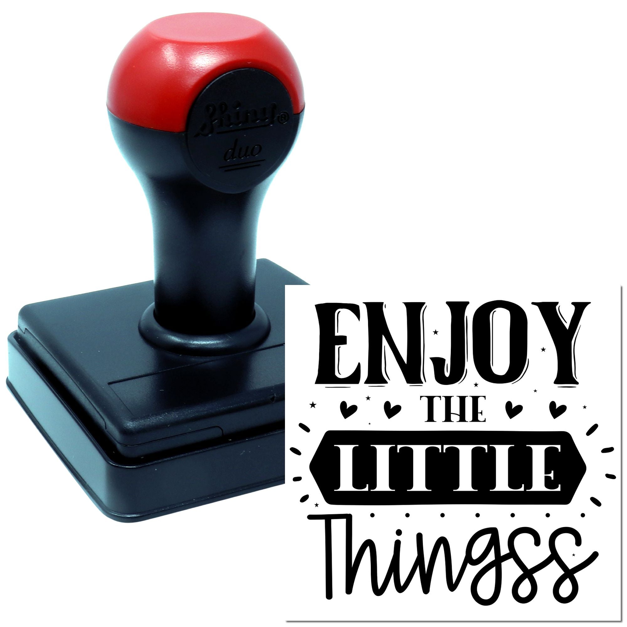 Duo Enjoy The Little Things Hand Stamp